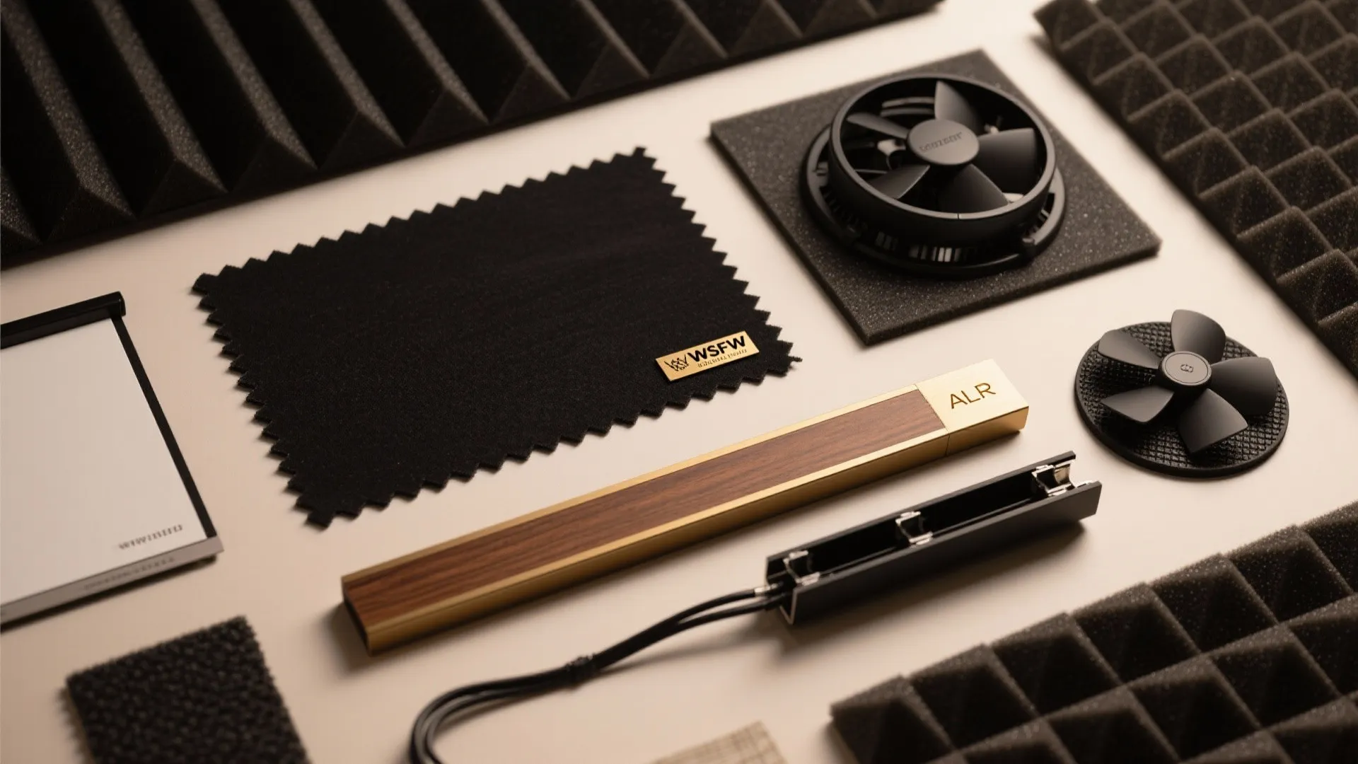 Concealed tech and quiet cooling