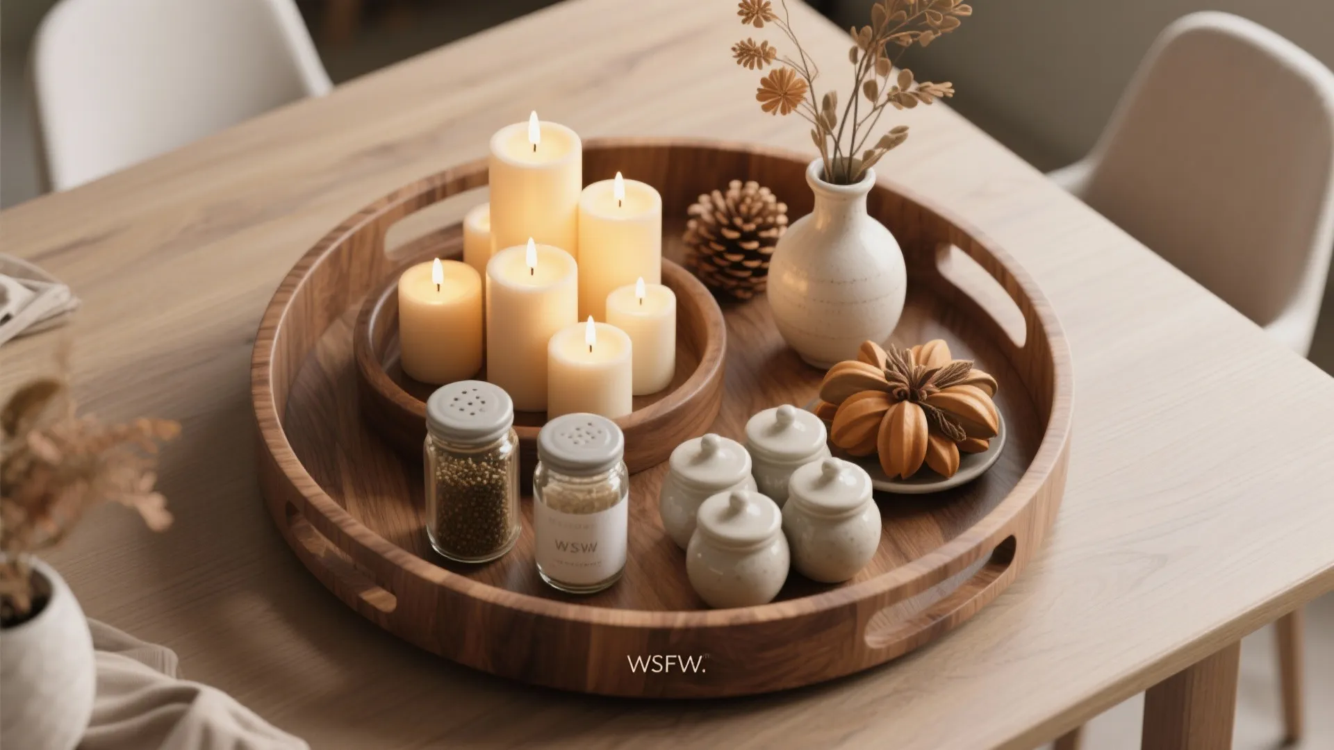 4. Rotating Theme Trays