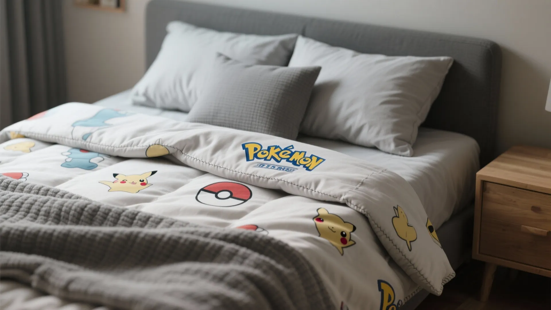 4. Themed Bedding and Layered Textures