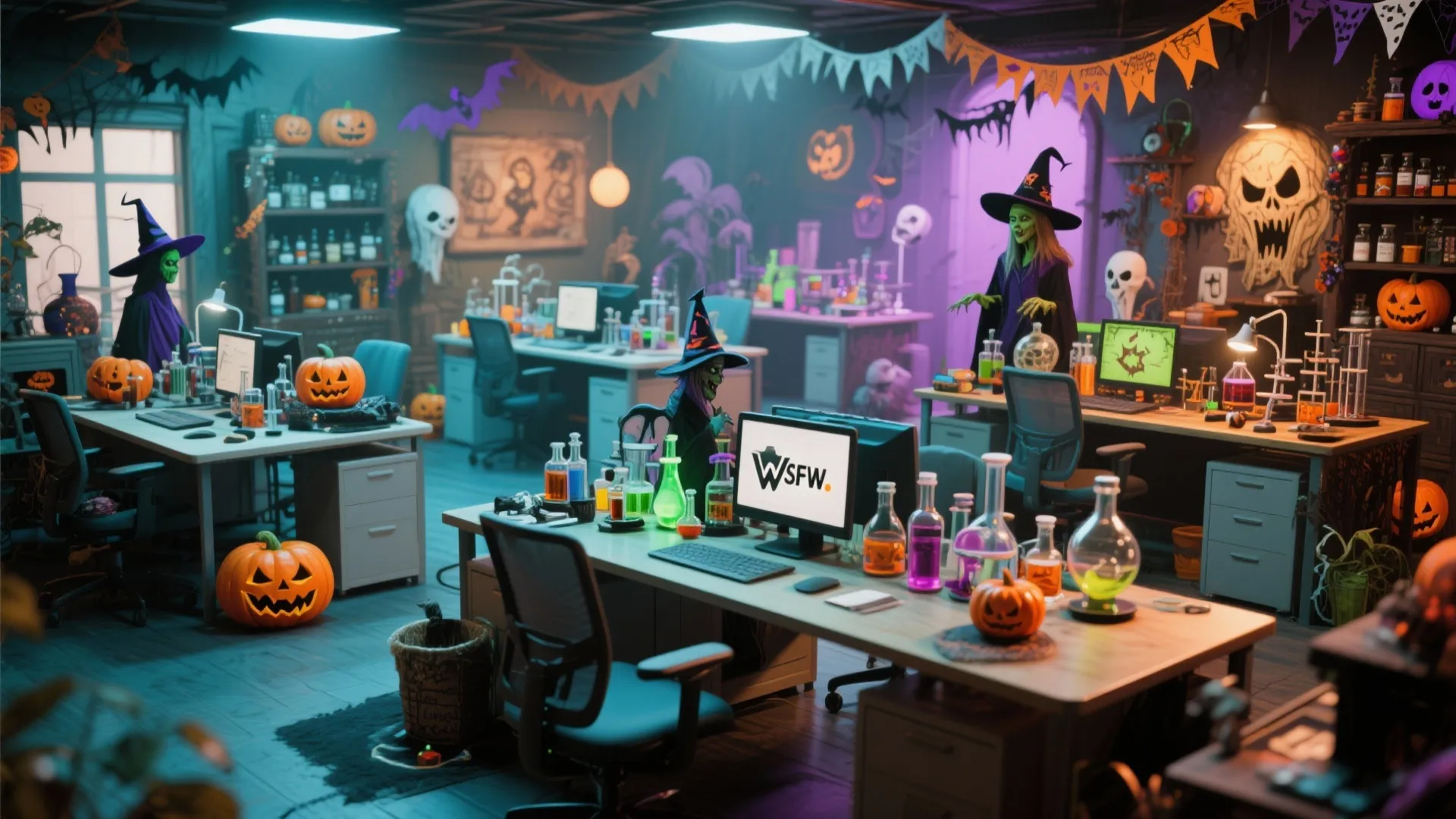 2. Themed Desk Decor Contest