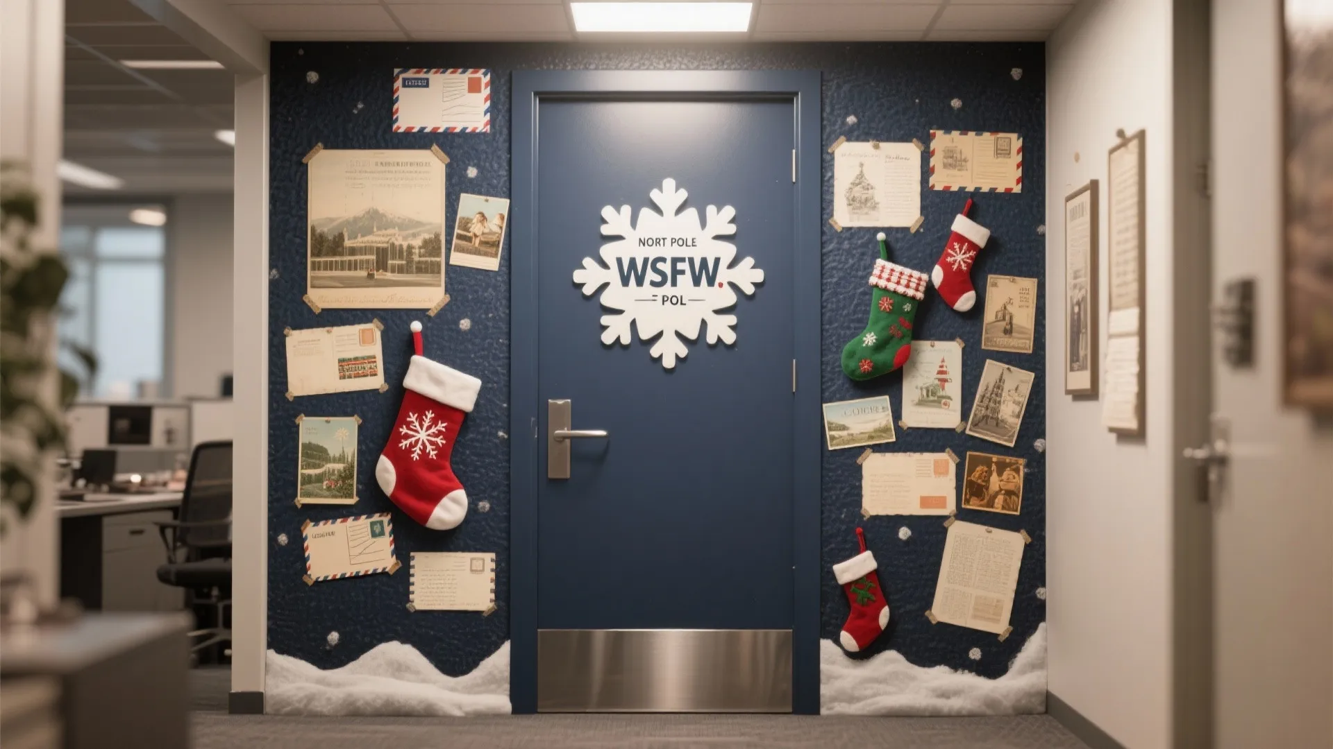 3. Themed Door Collage