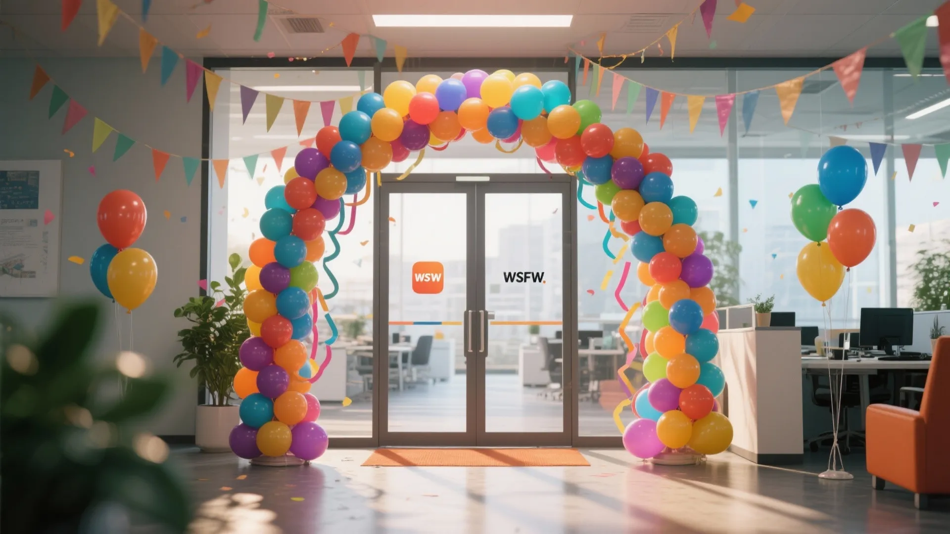 2. Themed Entrance Arch