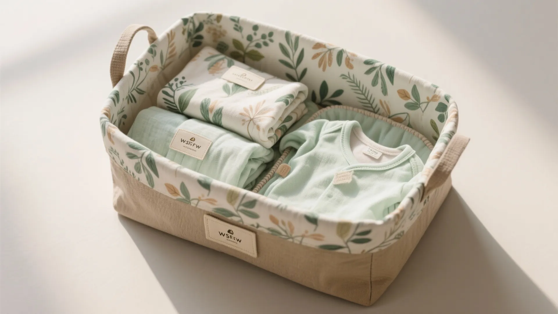 2. The Themed Fabric Basket