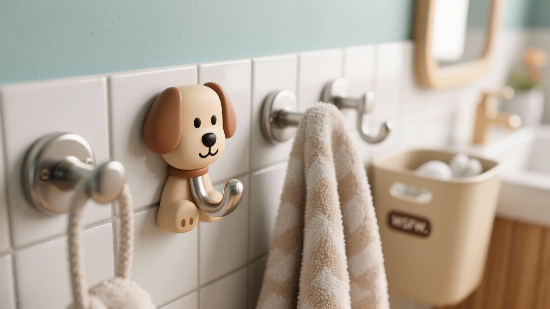 2. Themed storage and hooks for real life