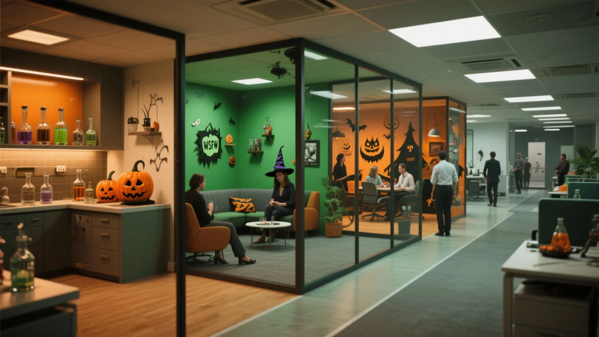 2. Themed Micro-Zones