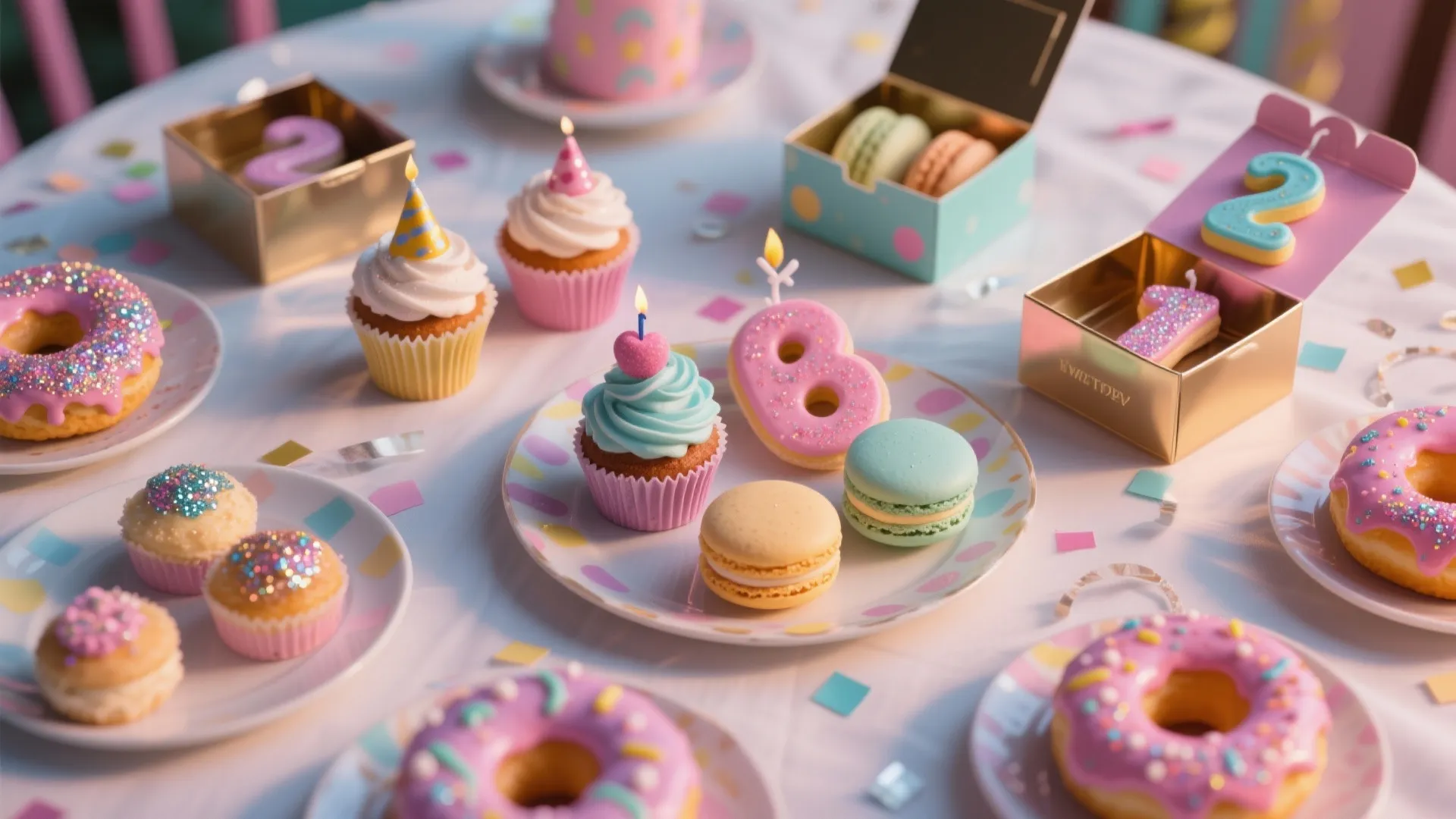 6. Themed Mini Desserts