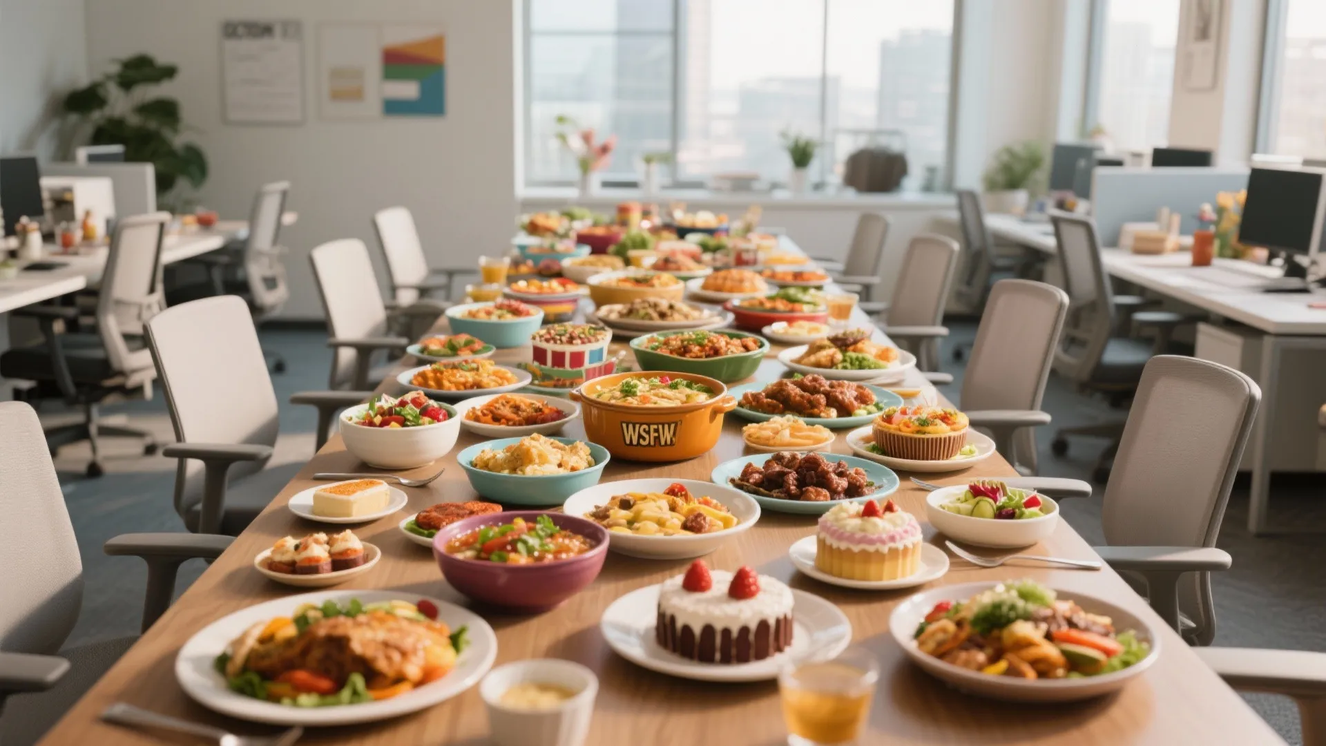 10. Themed Potluck Lunch