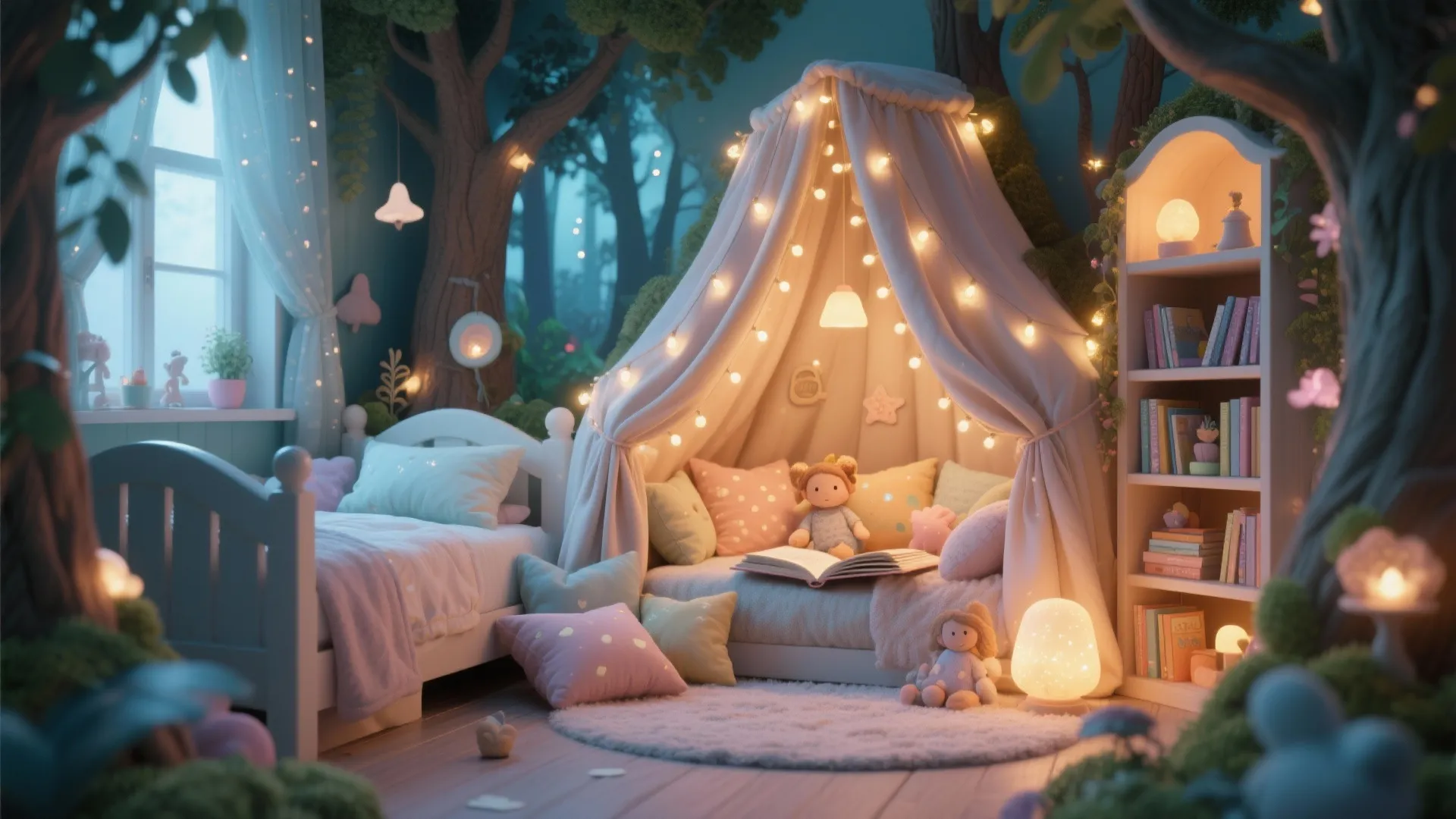 5. Themed Reading Nooks