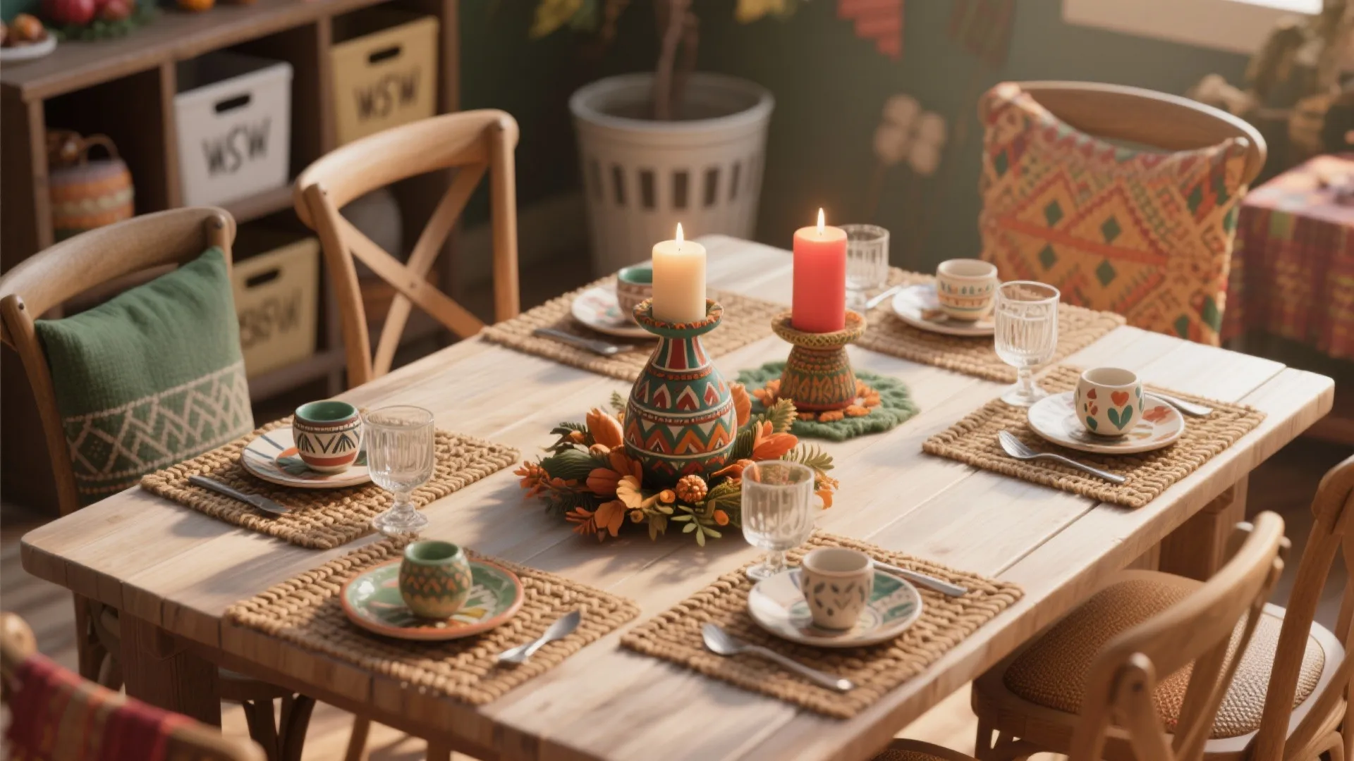 3. Themed Sets for Seasonal or Cultural Dinners