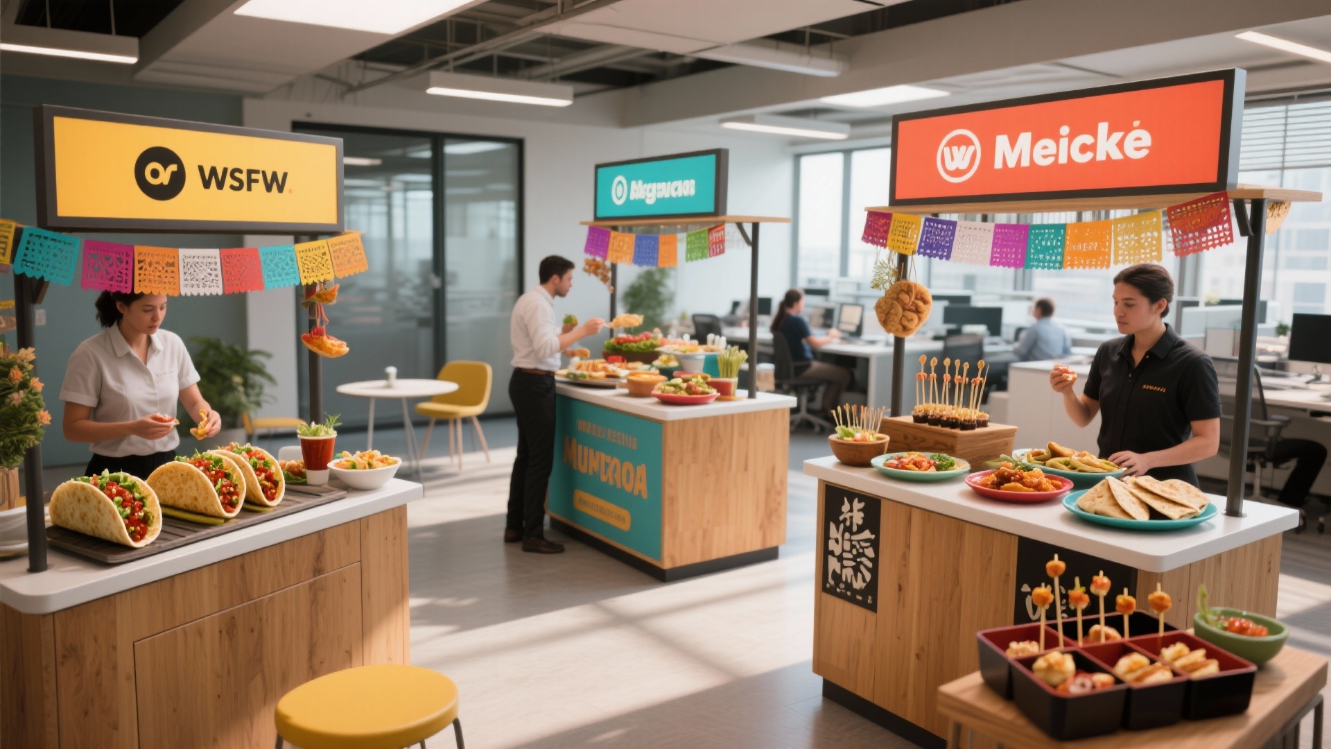 5 Office Catering Ideas for Small Teams