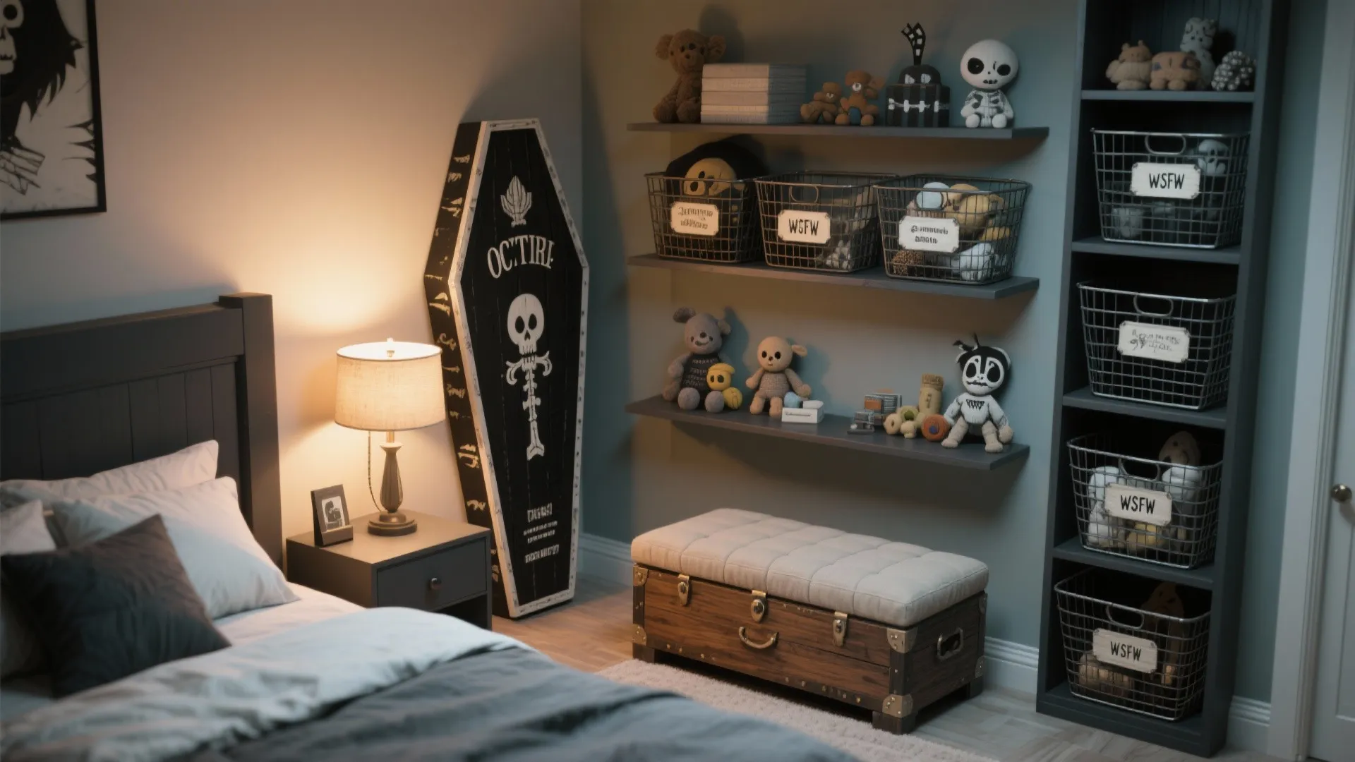 4. Functional Themed Storage