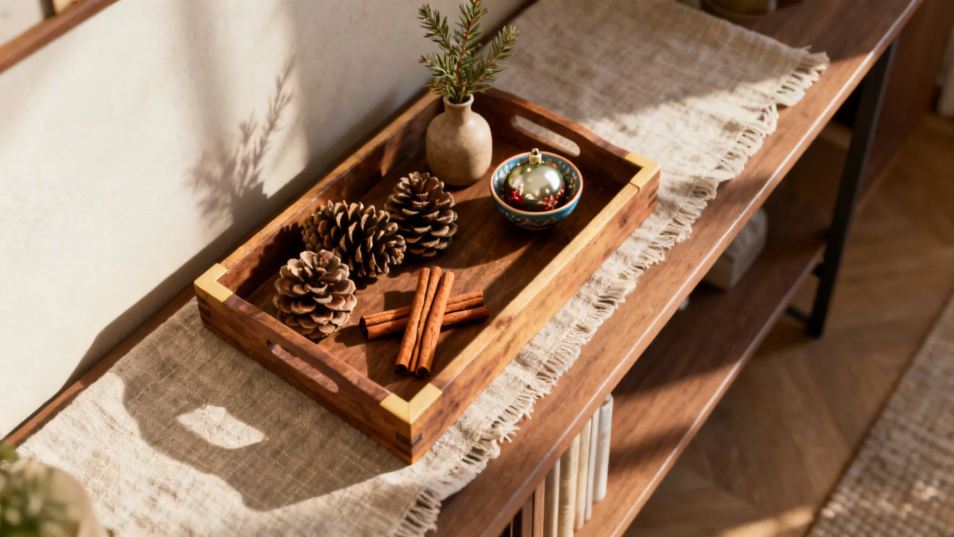4. Themed Tray Vignette