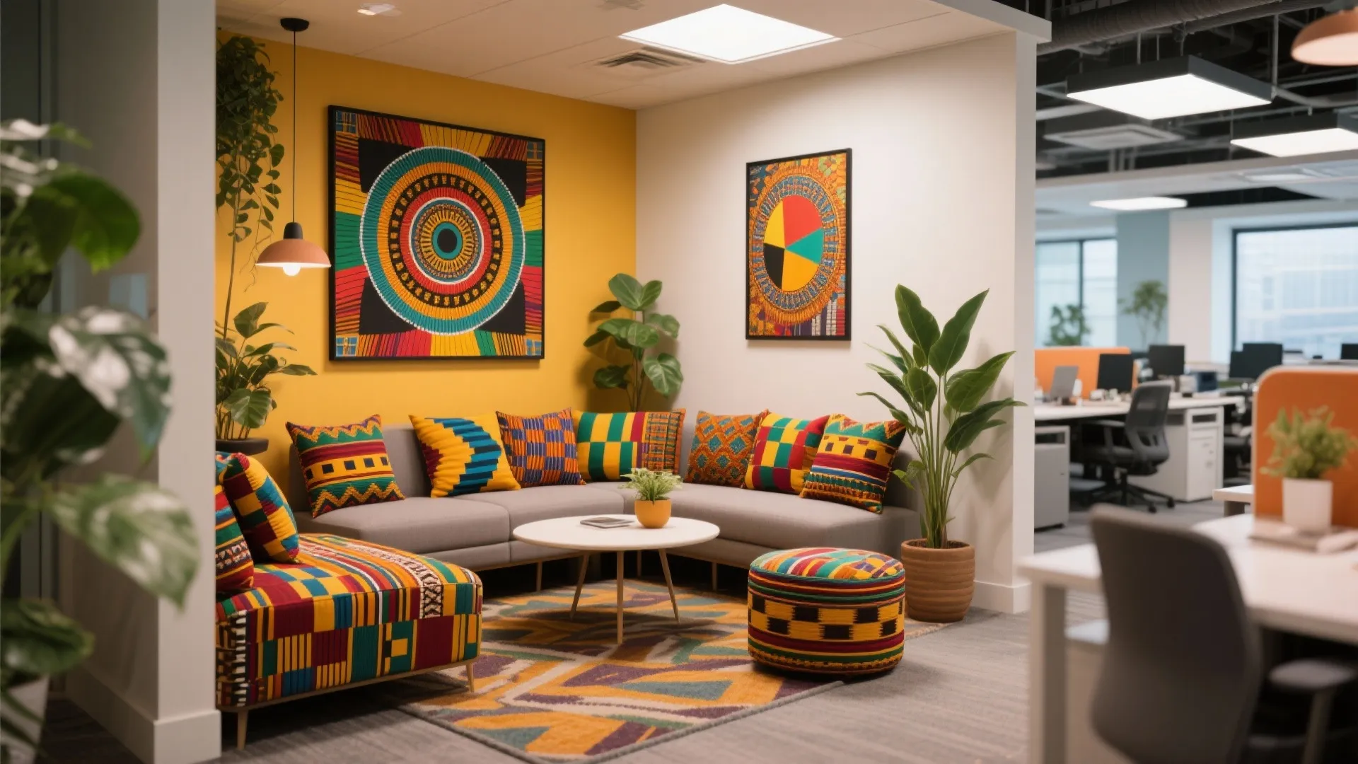 9. Themed Workspace Corners