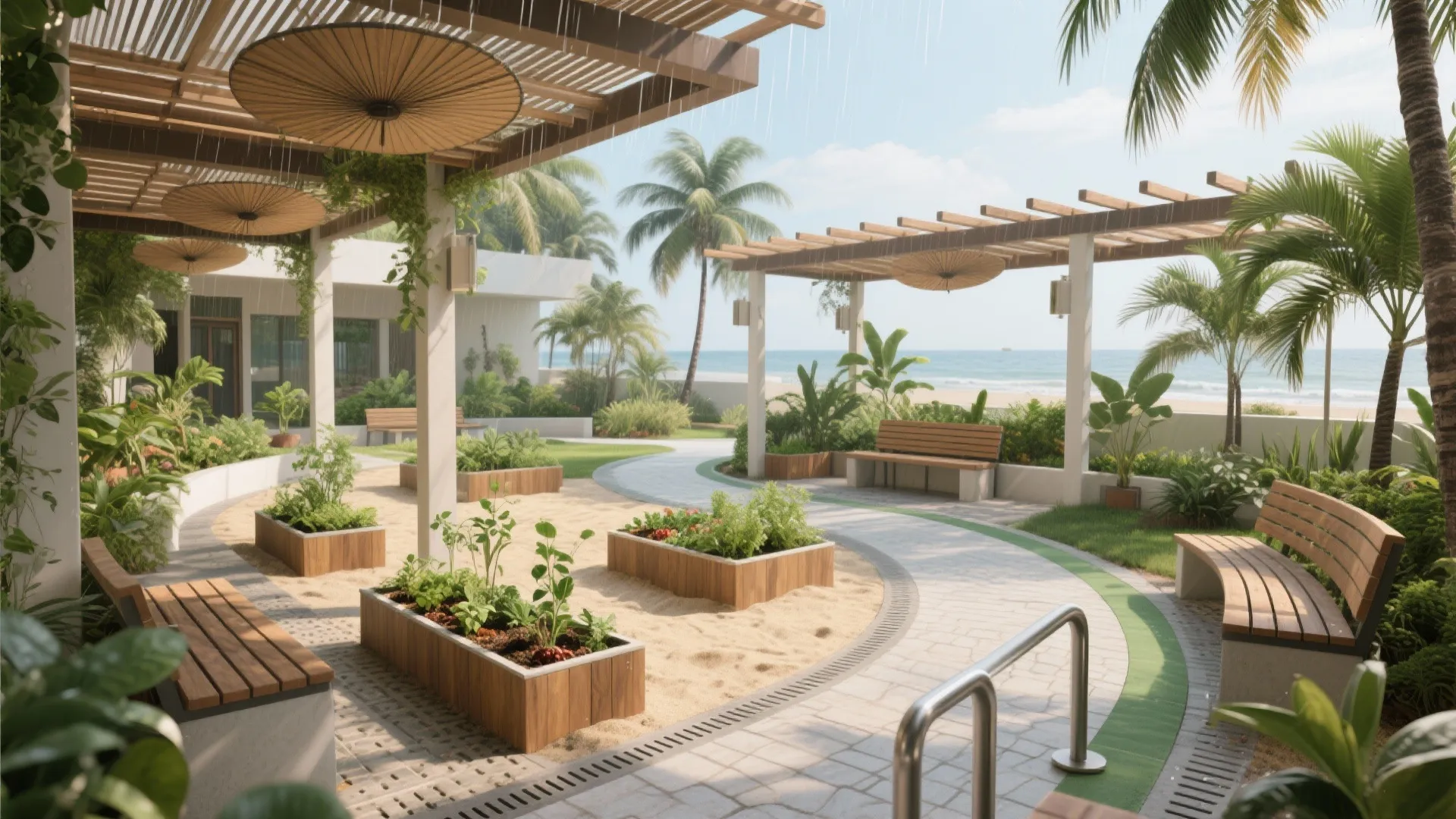 5) Courtyards, Therapy Gardens, and Micro-Community Living