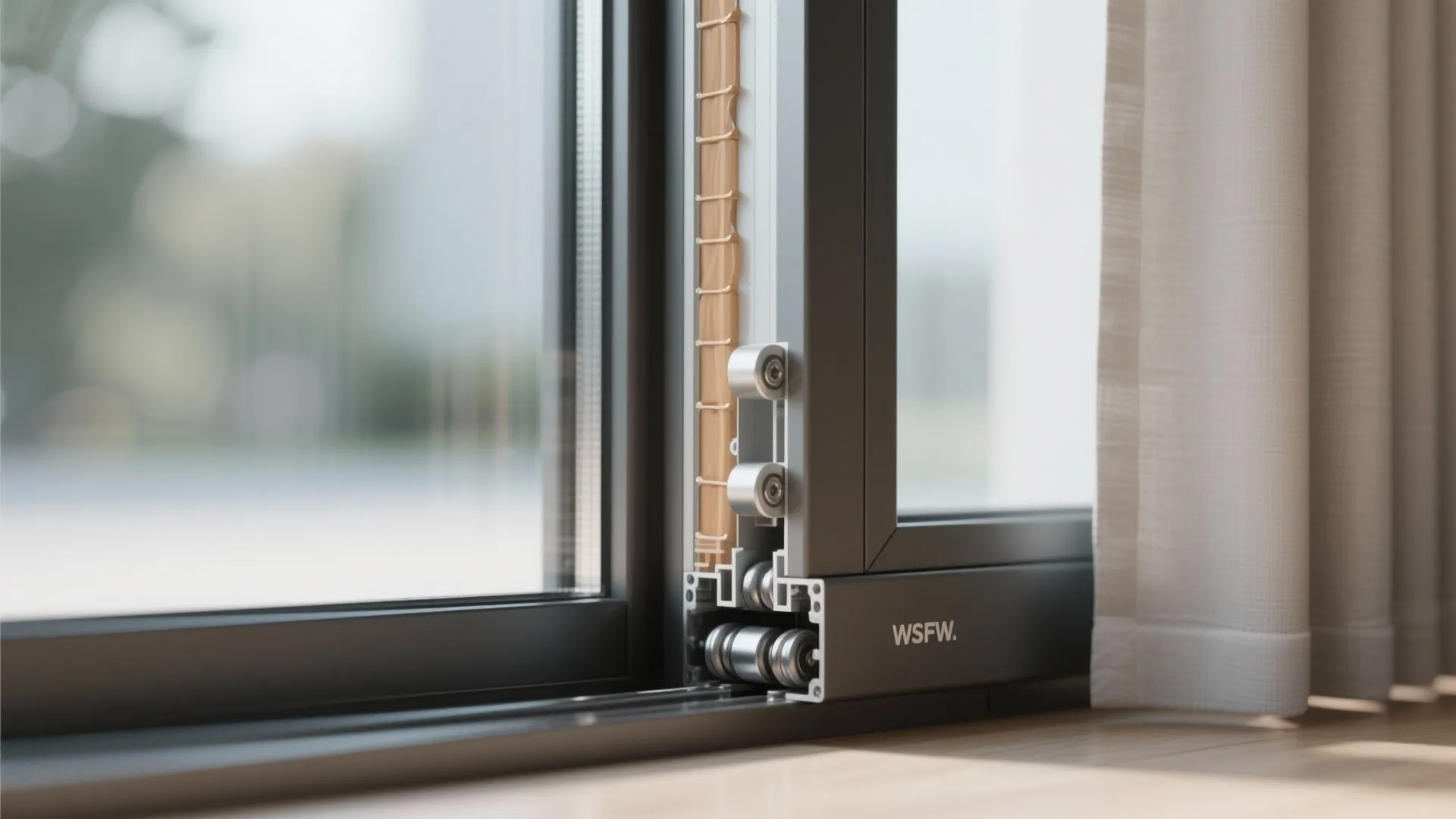 Floor-to-Ceiling Glass Doors to Extend the Living Room