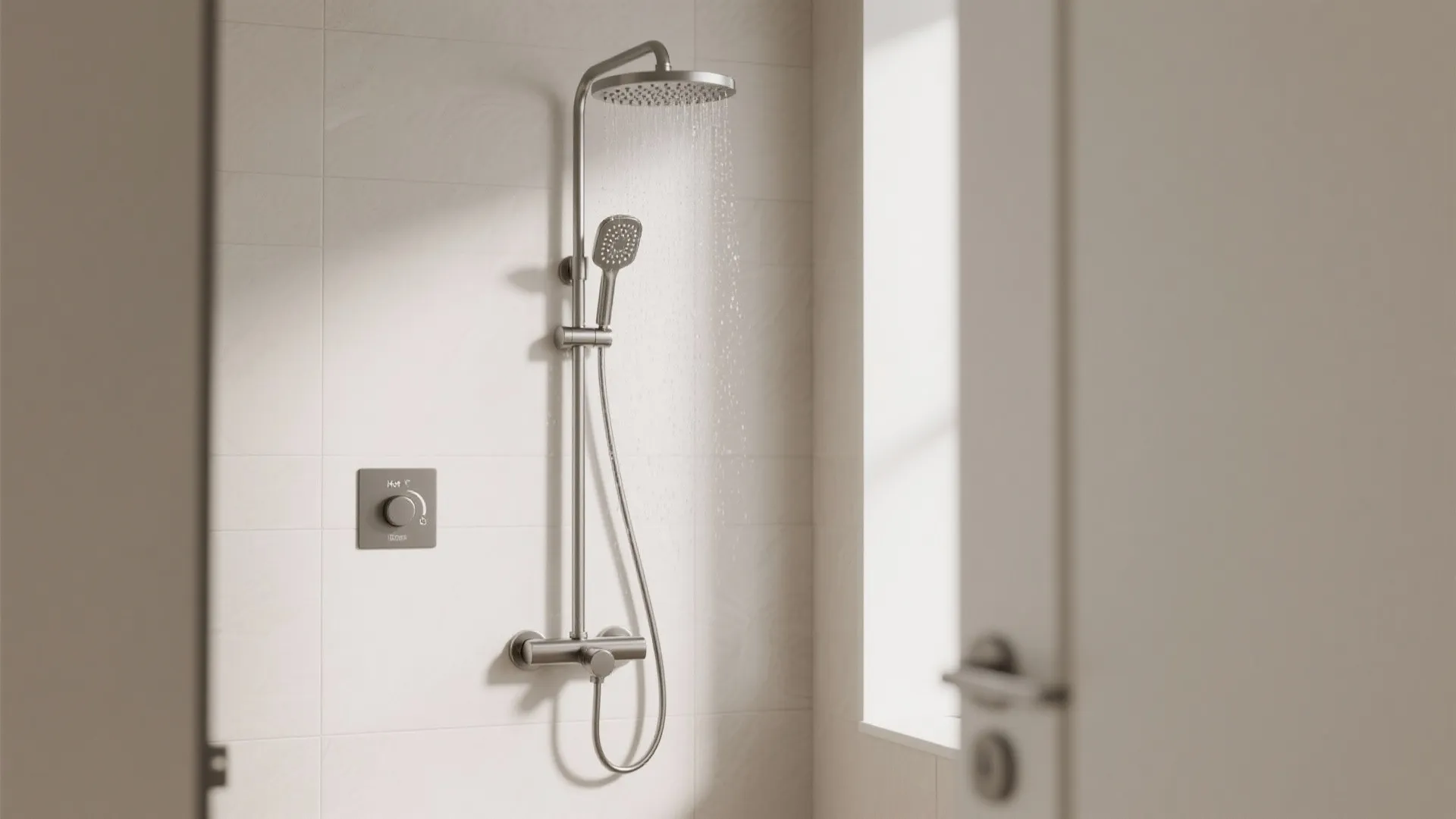 Smart mixer placement and thermostatic control