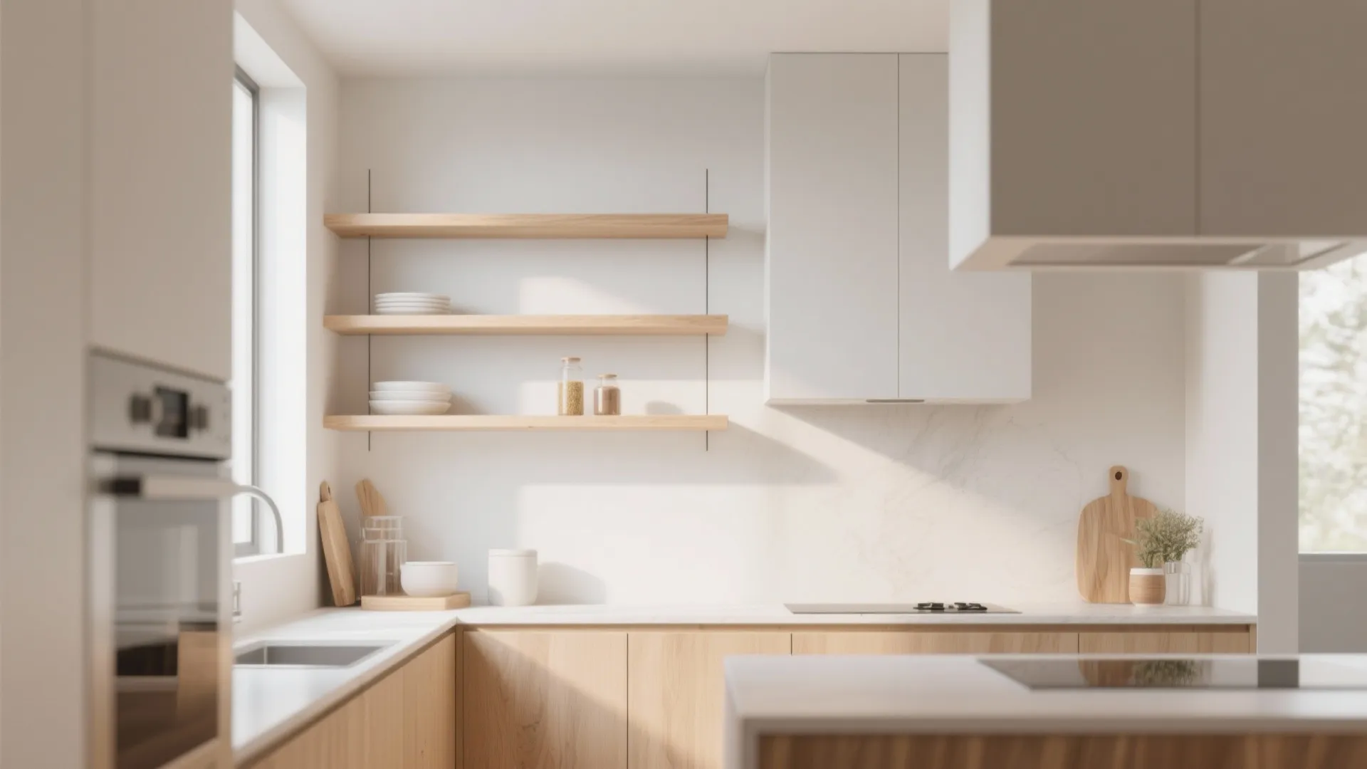 10. Minimalist Thin Shelves