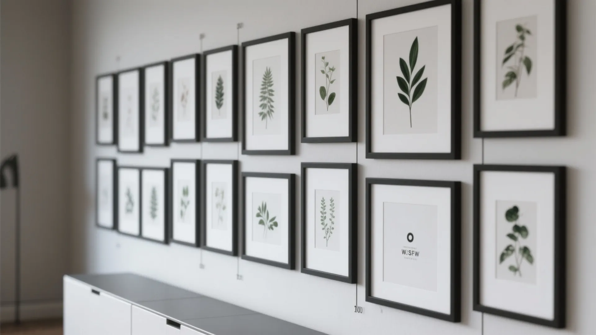 4. Thin Frame Collections for a Grid Look