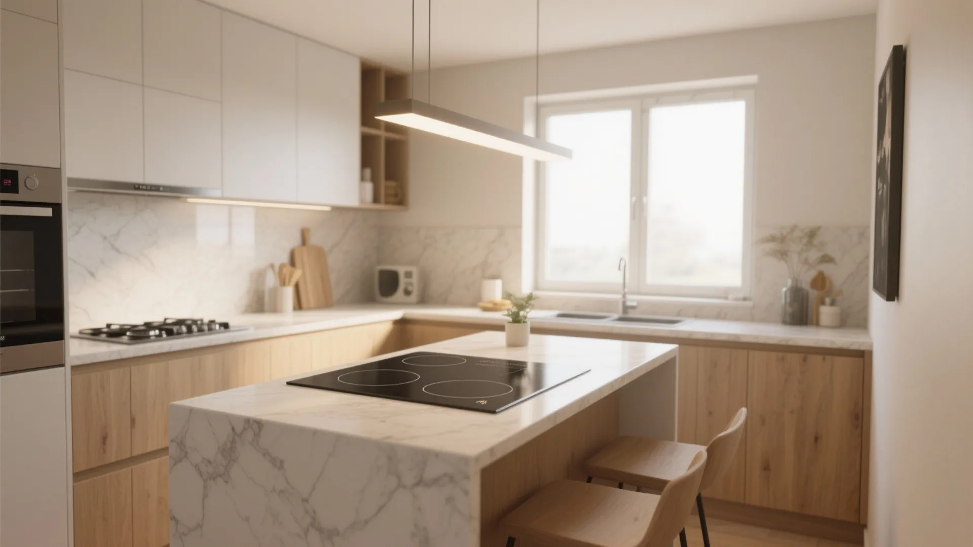 10 Thin Kitchen Island Ideas with Cooktop: My personal take on maximizing small kitchen space with slim islands