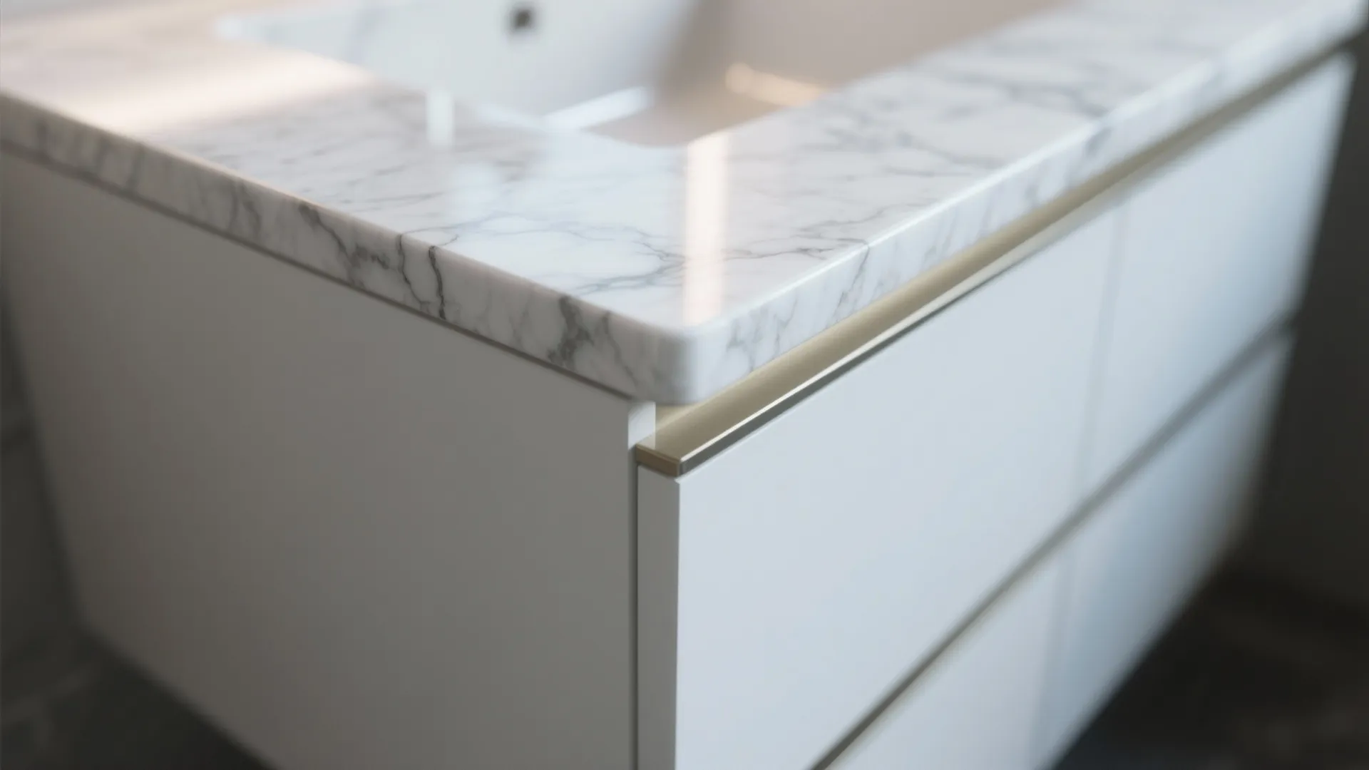 3. Choose a thin, durable countertop material