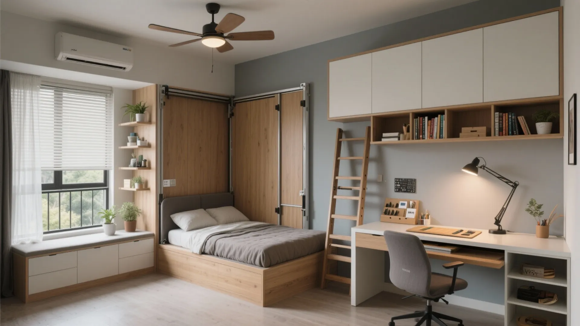 Idea 4: Multi-Functional “Third” Room—Guest, Study, Hobby