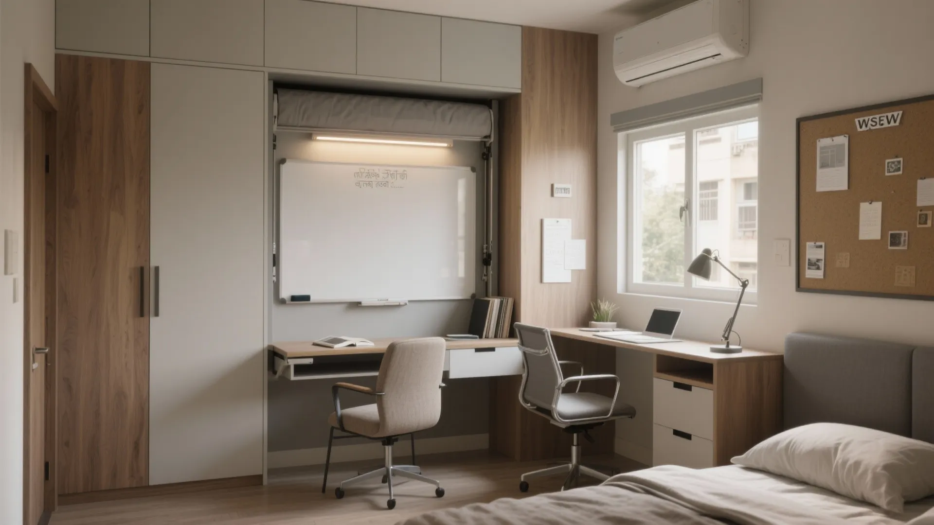 Multi-Task Third Bedroom: Office + Guest + Hobby