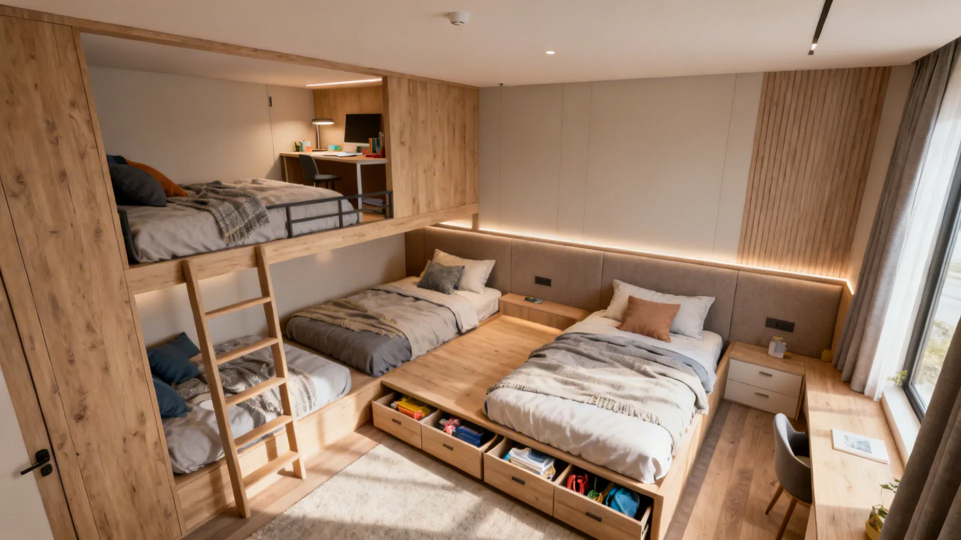 Fit 3 Beds in a Small Room: 5 Clever Ideas: Practical small-room layouts and space-saving tricks I’ve used to fit three beds without chaos