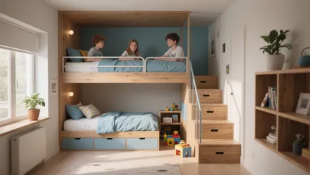 3 Beds in One Small Room: 5 Ideas