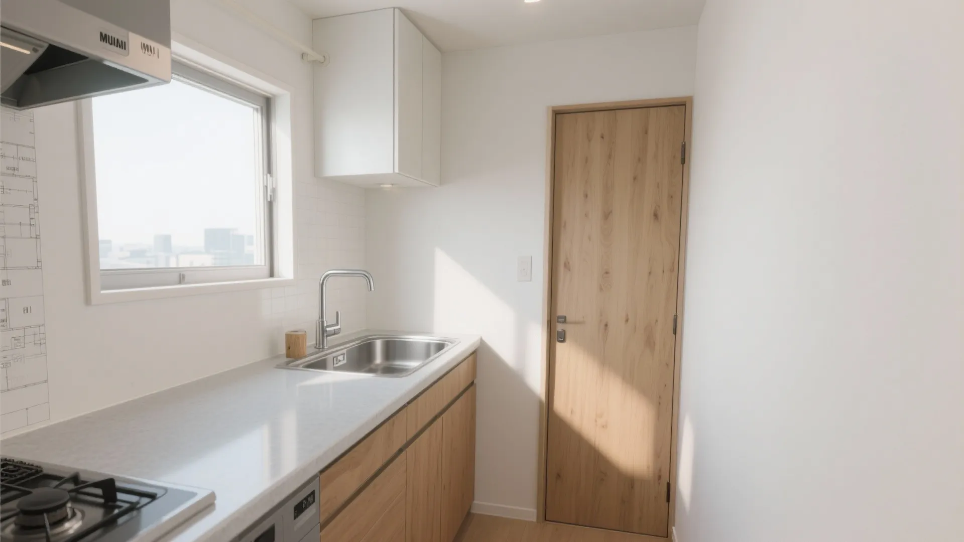 Tips 5: 色は“3色まで”、素材はマット×木目で温度をつくる（日式風格）