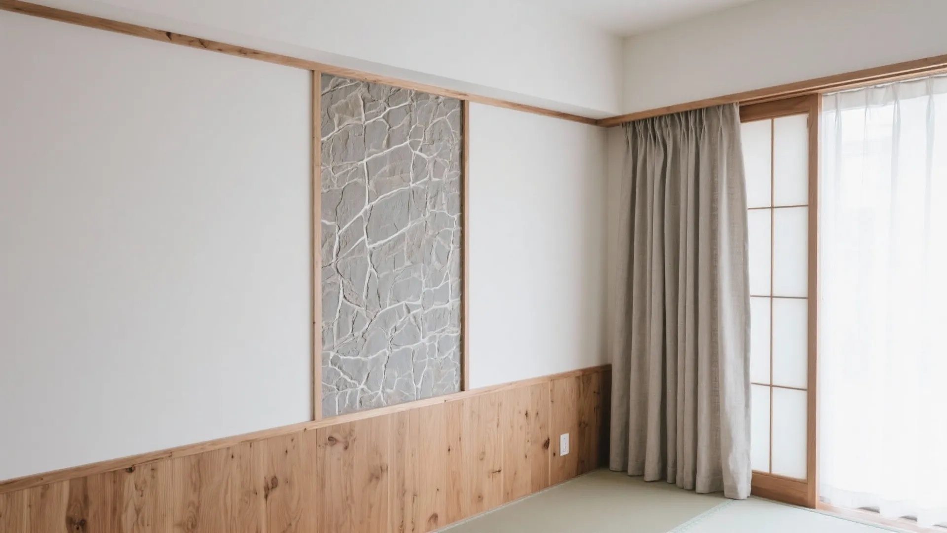 Tips 3: 日式風格は3色まで、材は1面だけ主張（日本室内設計）