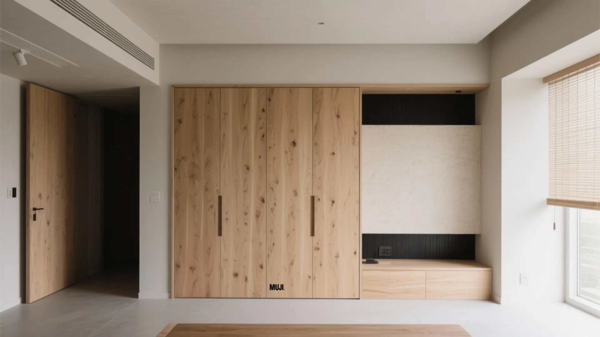 Tips 5: 色と素材は“3色＋1質感”、日本都市に似合う静けさを（收納技巧 × 日式風格）