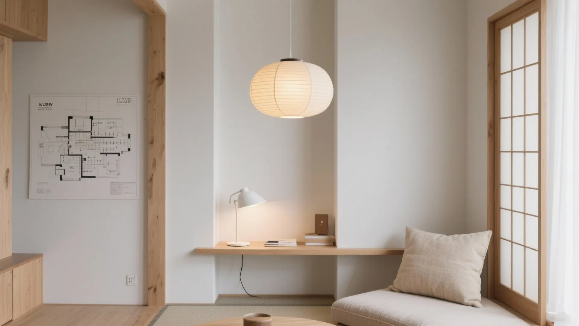 色と素材は“3色以内＋1温度”：日式風格を軽やかに保つ配合