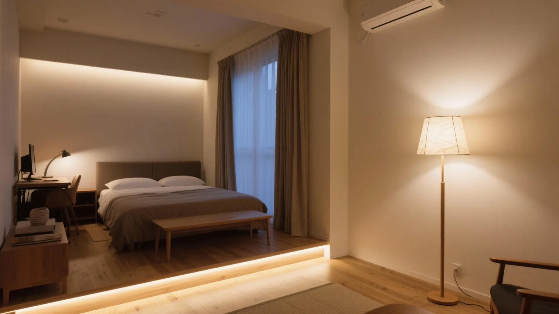 光の三層設計：タスク・間接・環境光で日式の“やわらかさ”を纏う