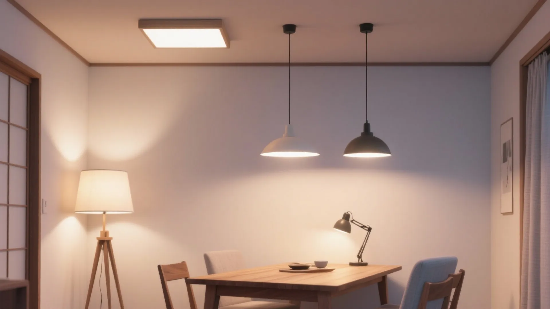 照明は“3点構成＋調色”で日本都市の夜を整える