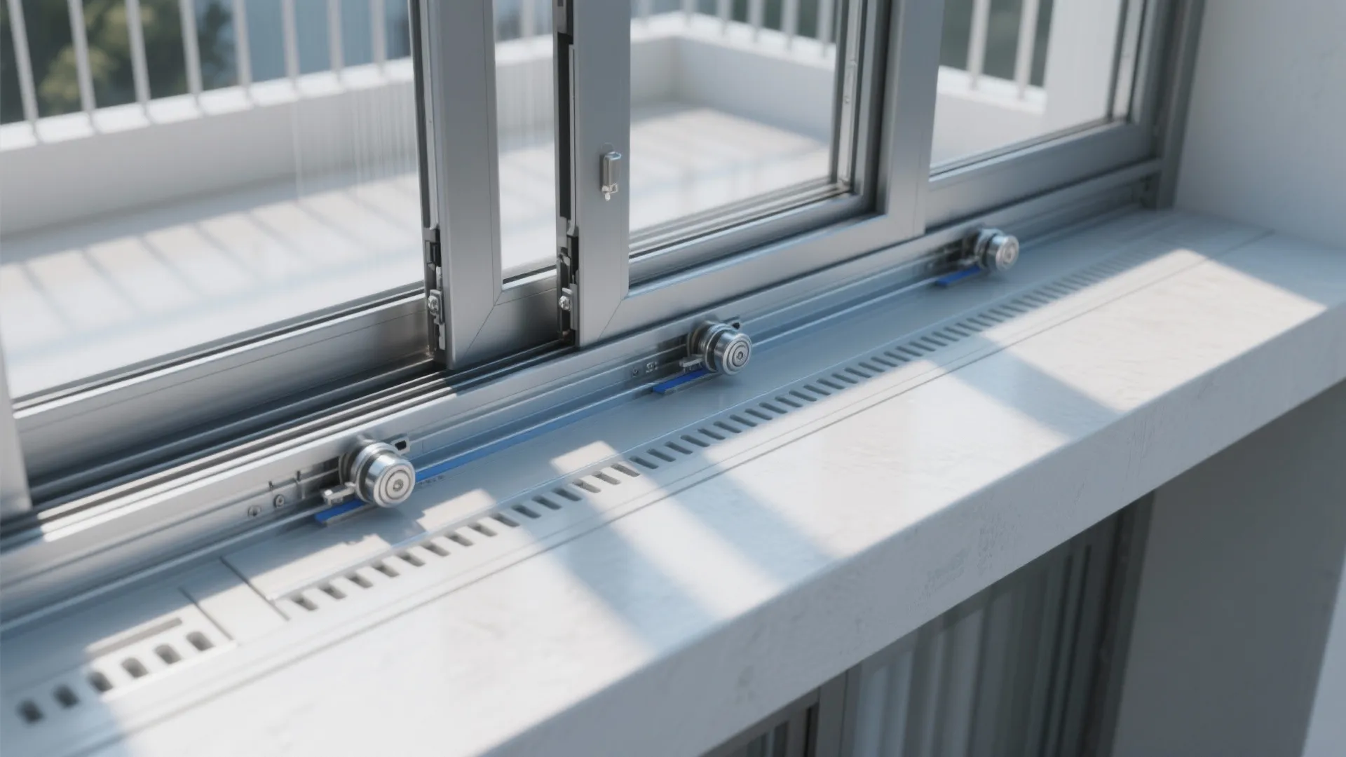 Three-track systems to open two-thirds of the width