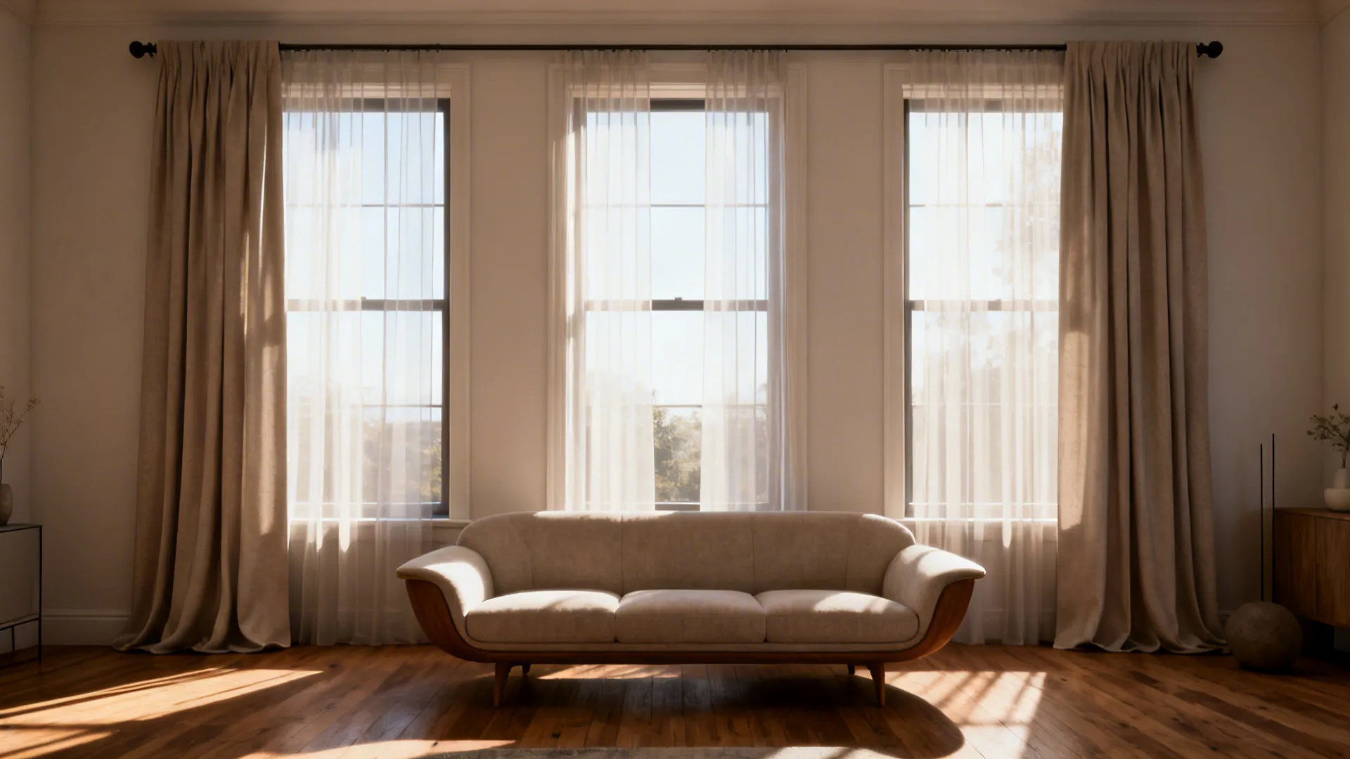 Curtain Ideas for 3 Windows