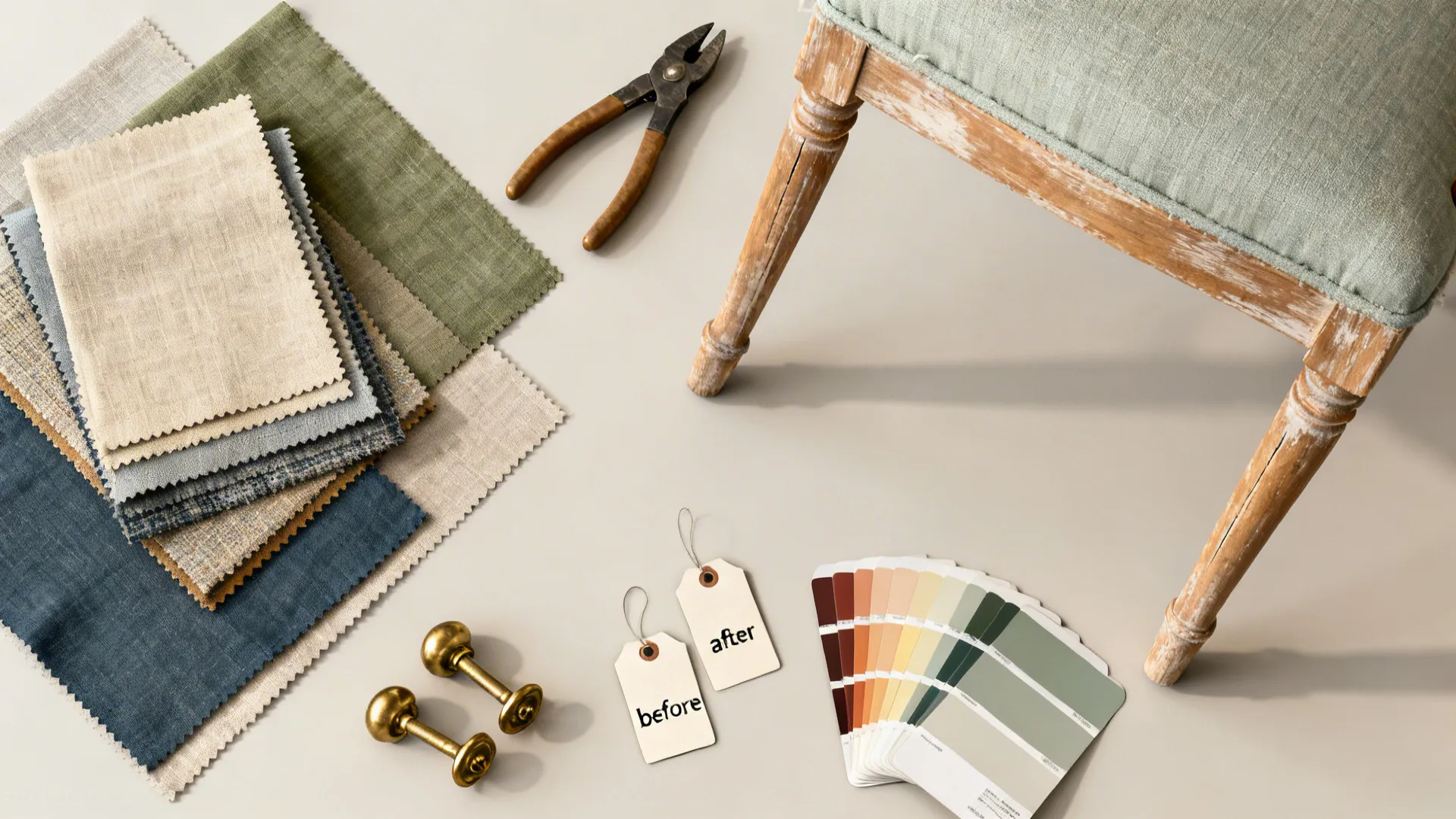 4. Thrifted finds and DIY upgrades