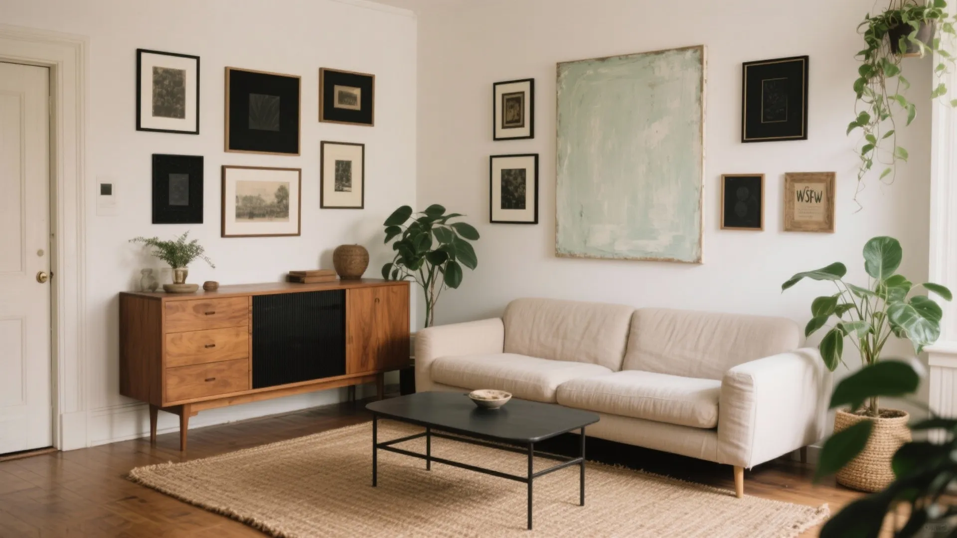 5) Curate second-hand finds and DIY art