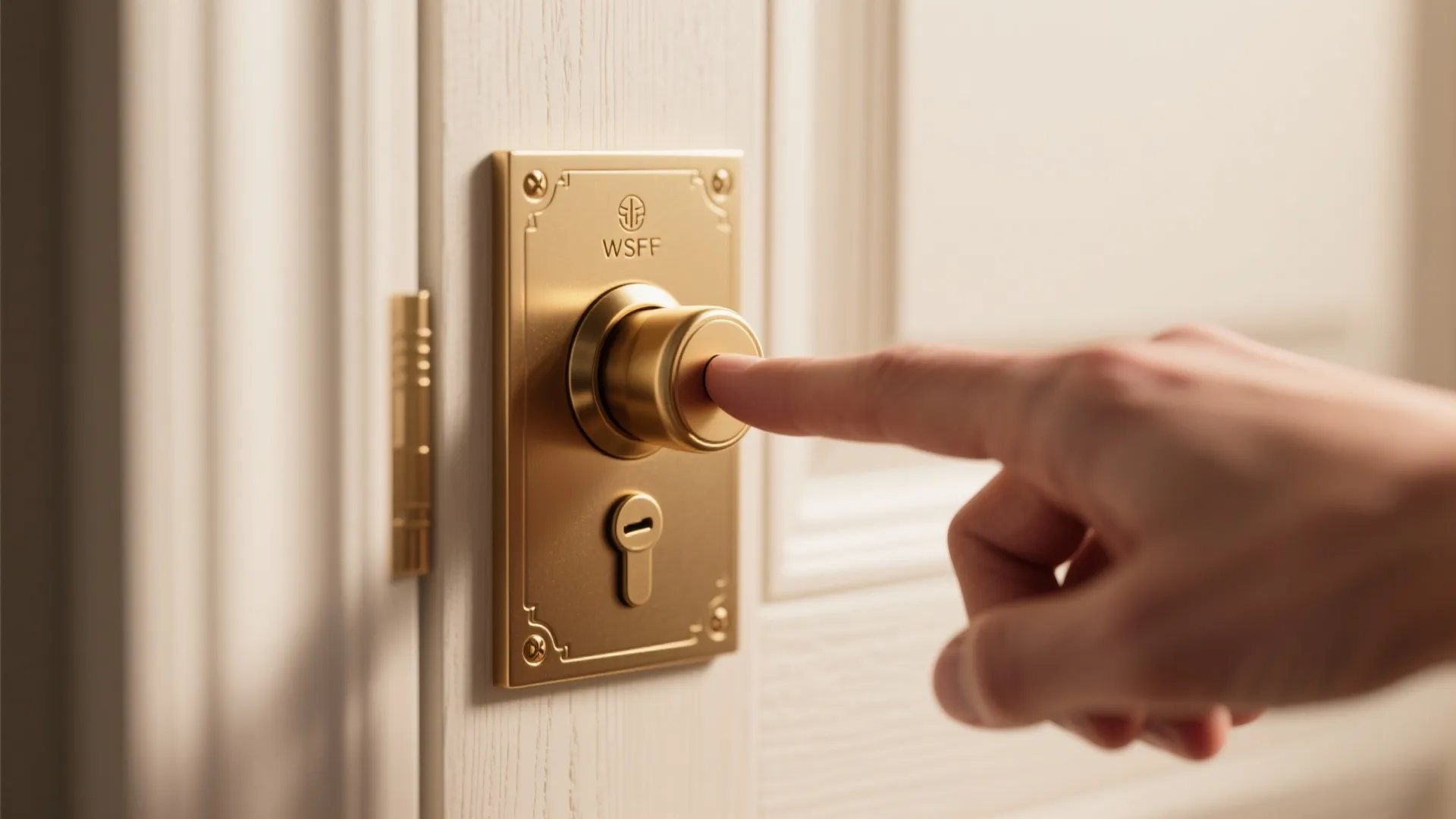 2. Thumb-turn privacy latch