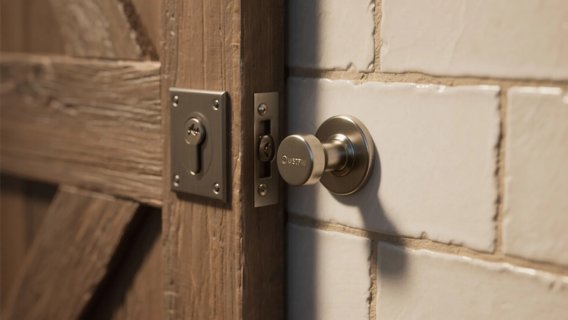 2. Privacy thumb turn with recessed strike