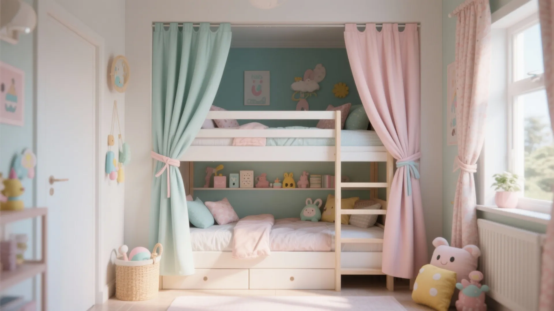 Tie-Up Fabric Shades