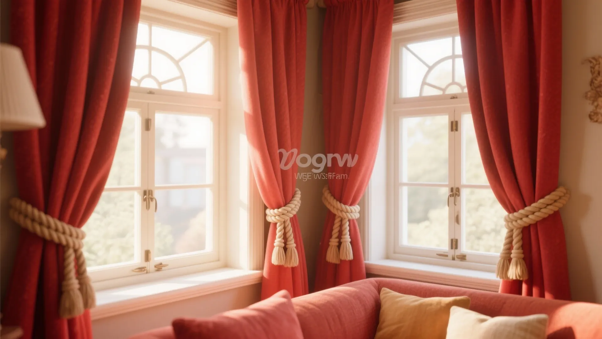 10. Tie-Back Styling for Flexible Light Control