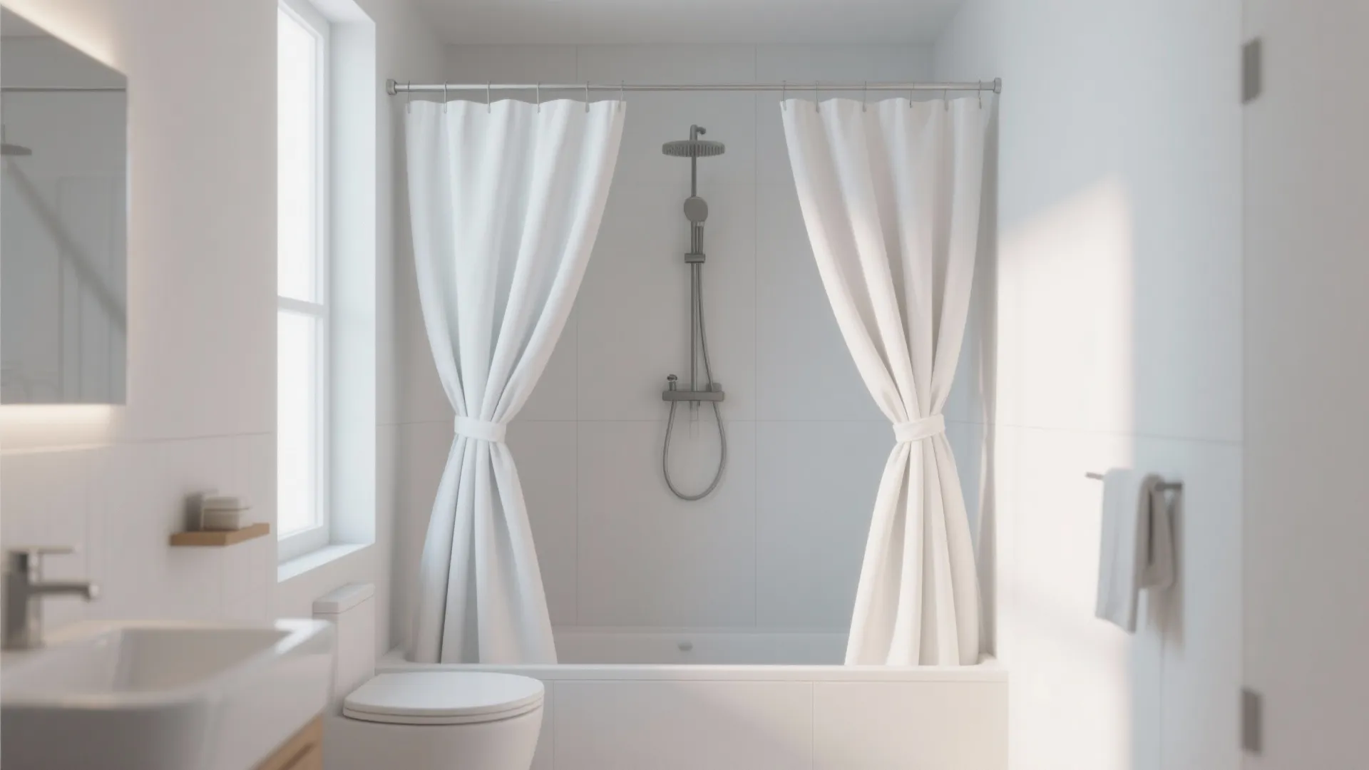 9. Tie-Back Elegance