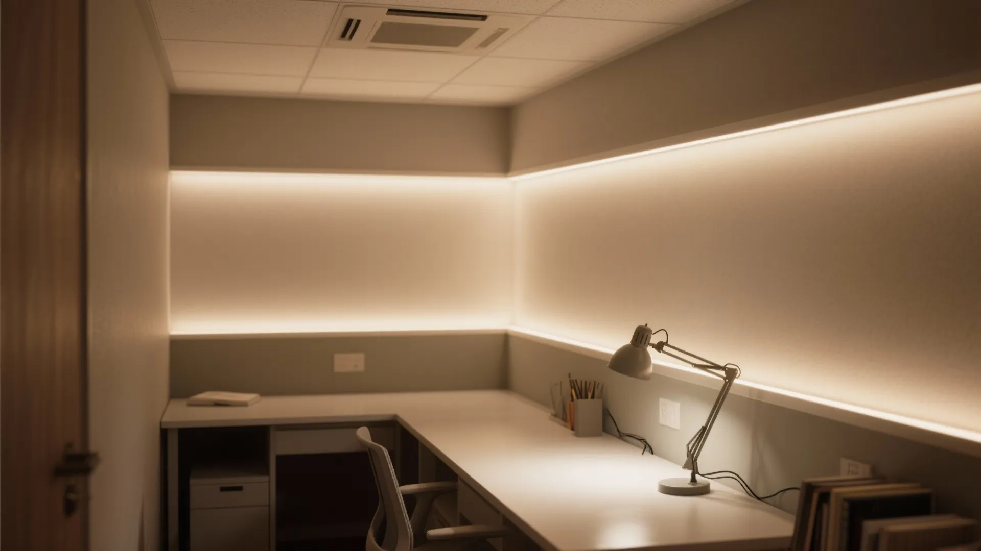 Lighting tiers: task, ambient, and glow without glare