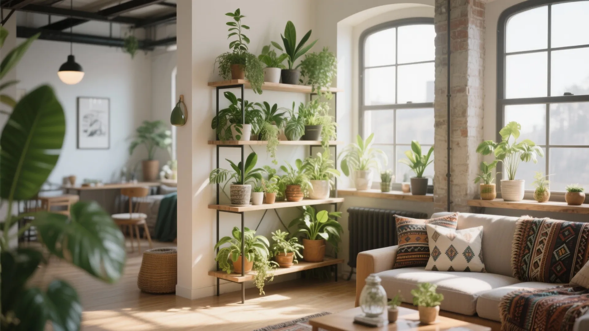 Tiered Plant Corner Shelf