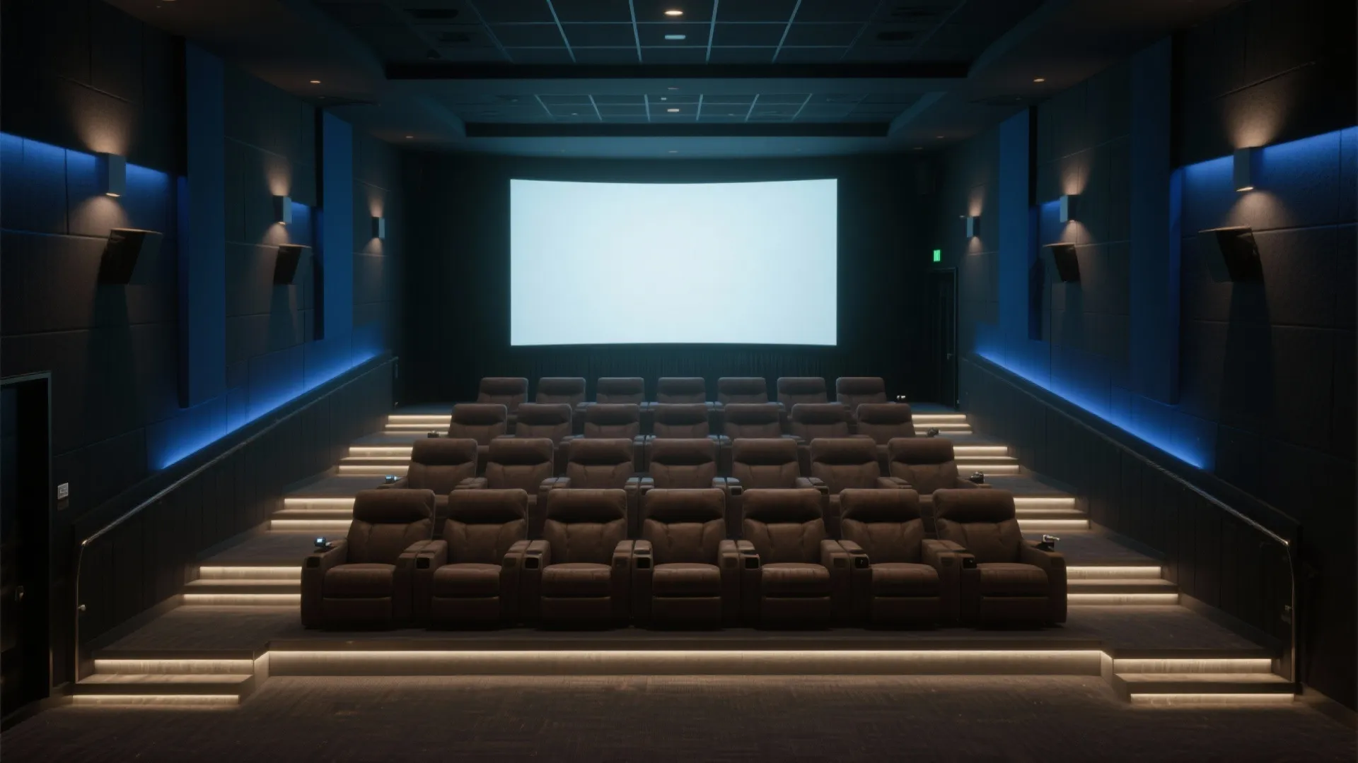 Tiered seating and perfect sightlines