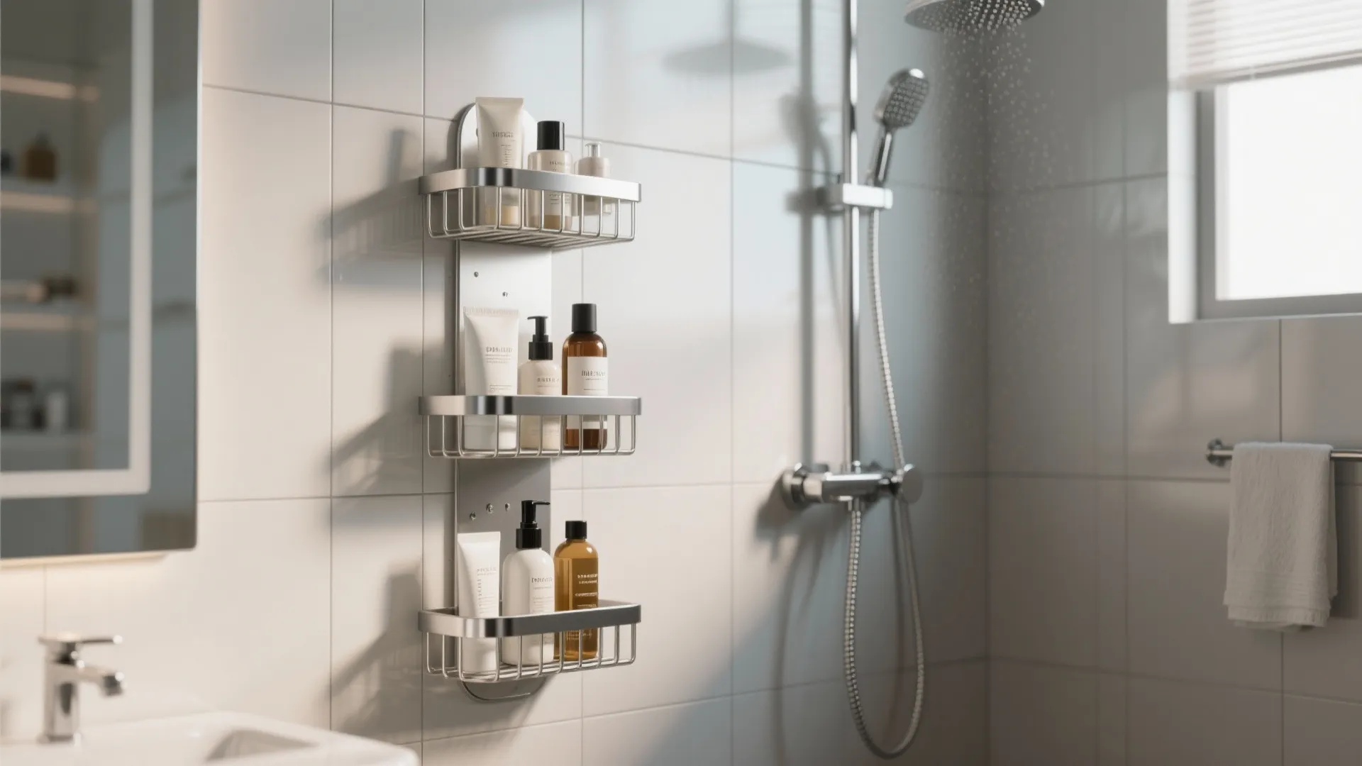6. Tiered Shower Caddies