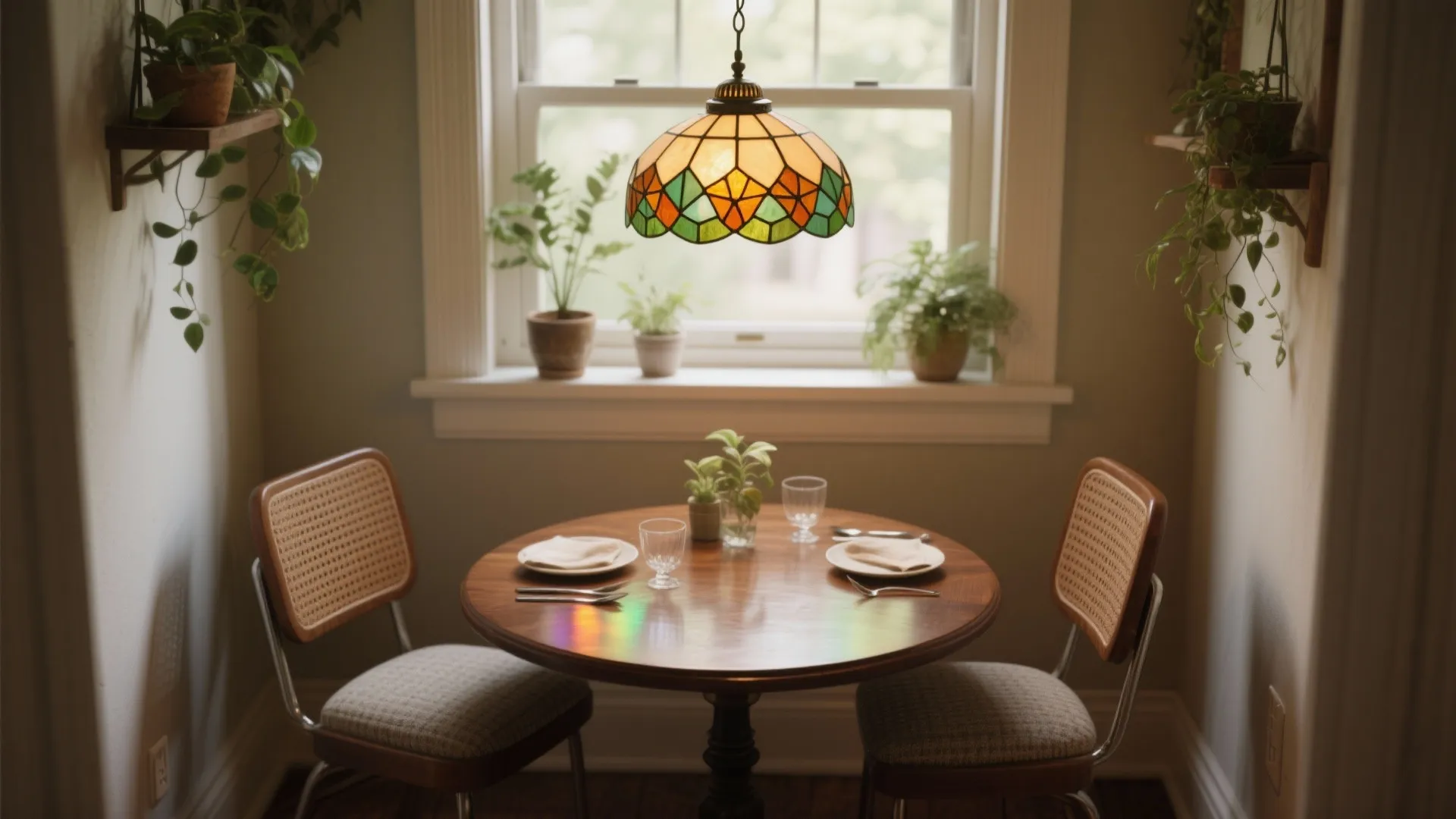 Tiffany Dining Lights: 5 Inspo Ideas: How I’ve used Tiffany-style fixtures to transform small dining rooms with big personality