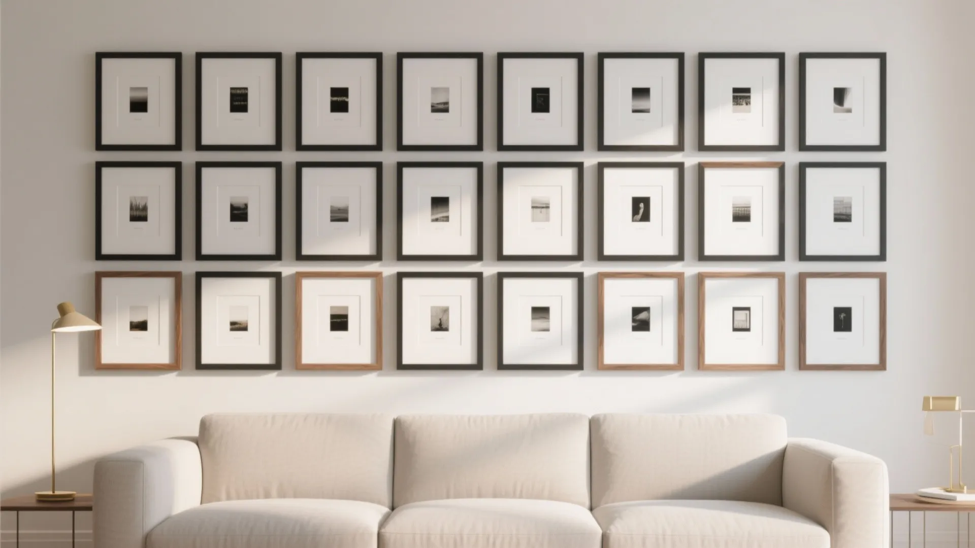 Idea 2: A tight grid for instant calm