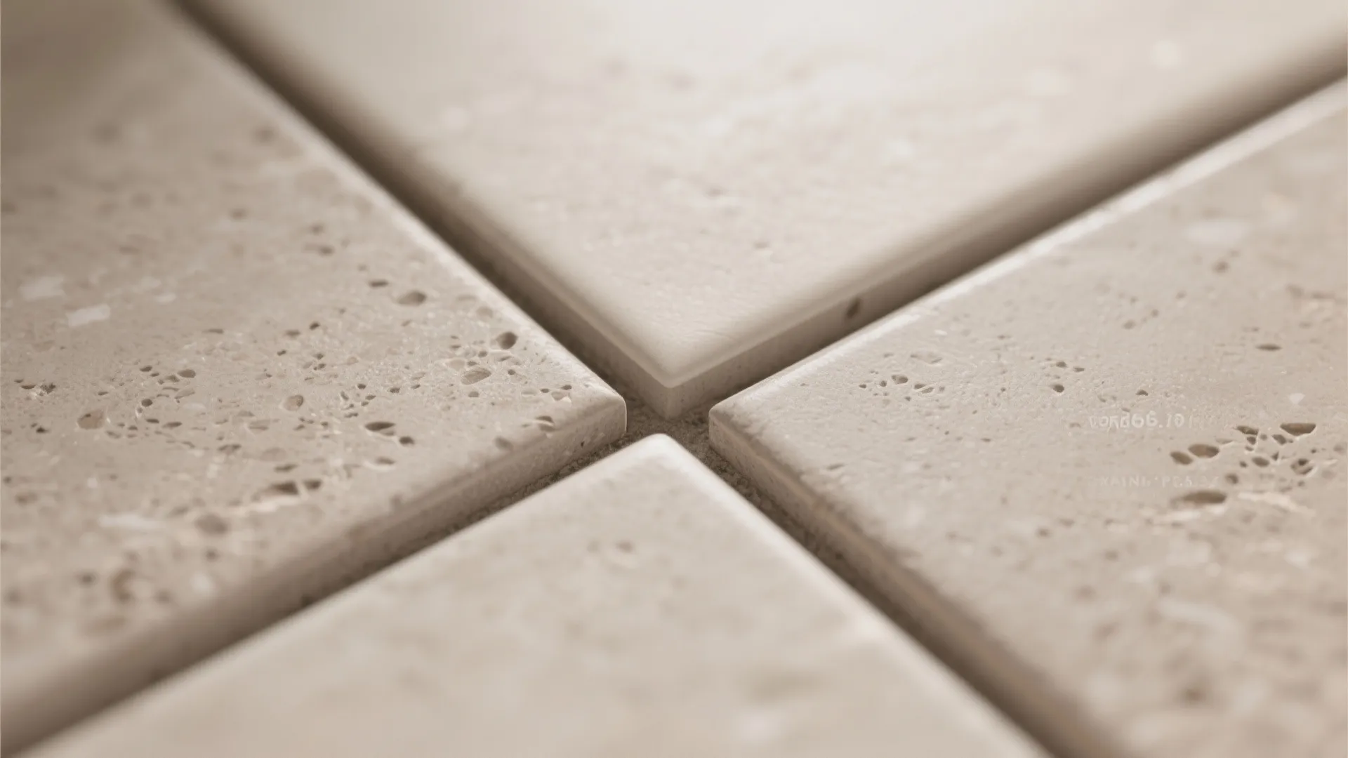 1) Large-Format Porcelain, Minimal Grout